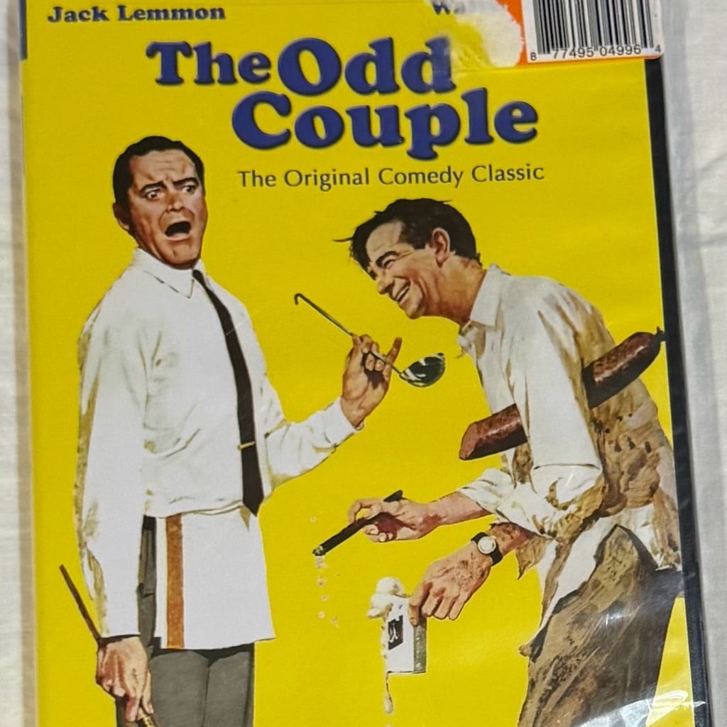 The Odd Couple (1968) DVD starring Jack Lemmon and Walter Matthau