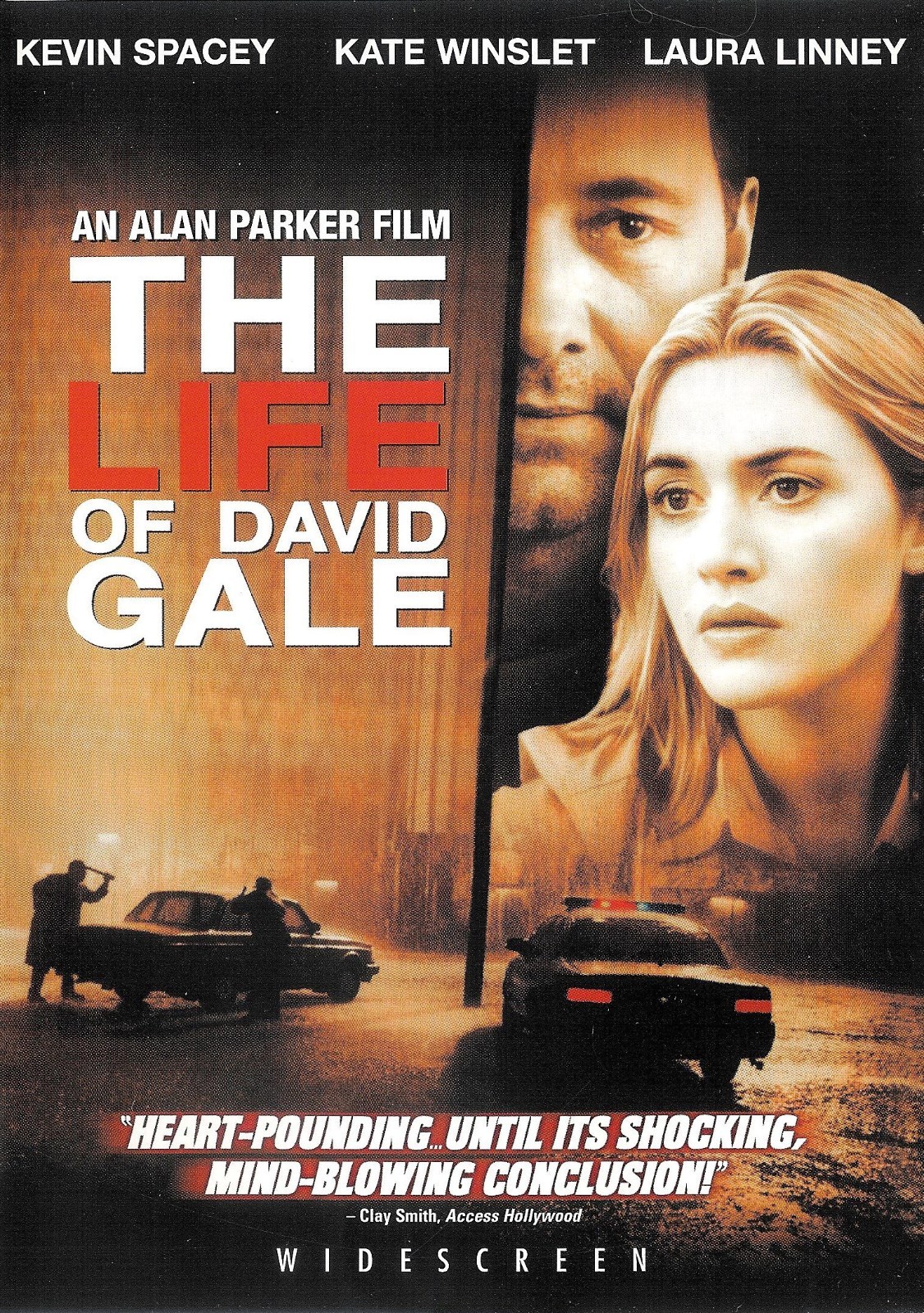 The Life of David Gale – Kevin Spacey Laura Linney – DVD WS – FREE Shipping USA