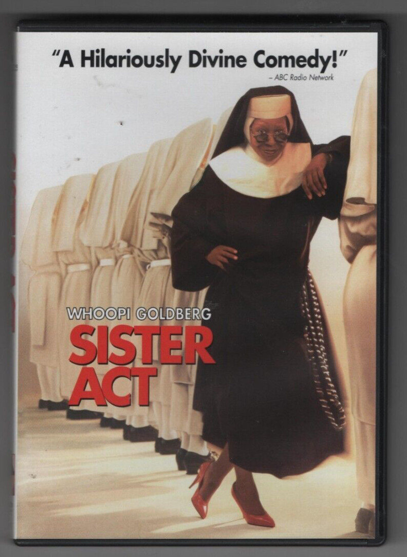 Sister Act (DVD, 1992) Whoopi Goldberg. Music. Action Adventure Comedy