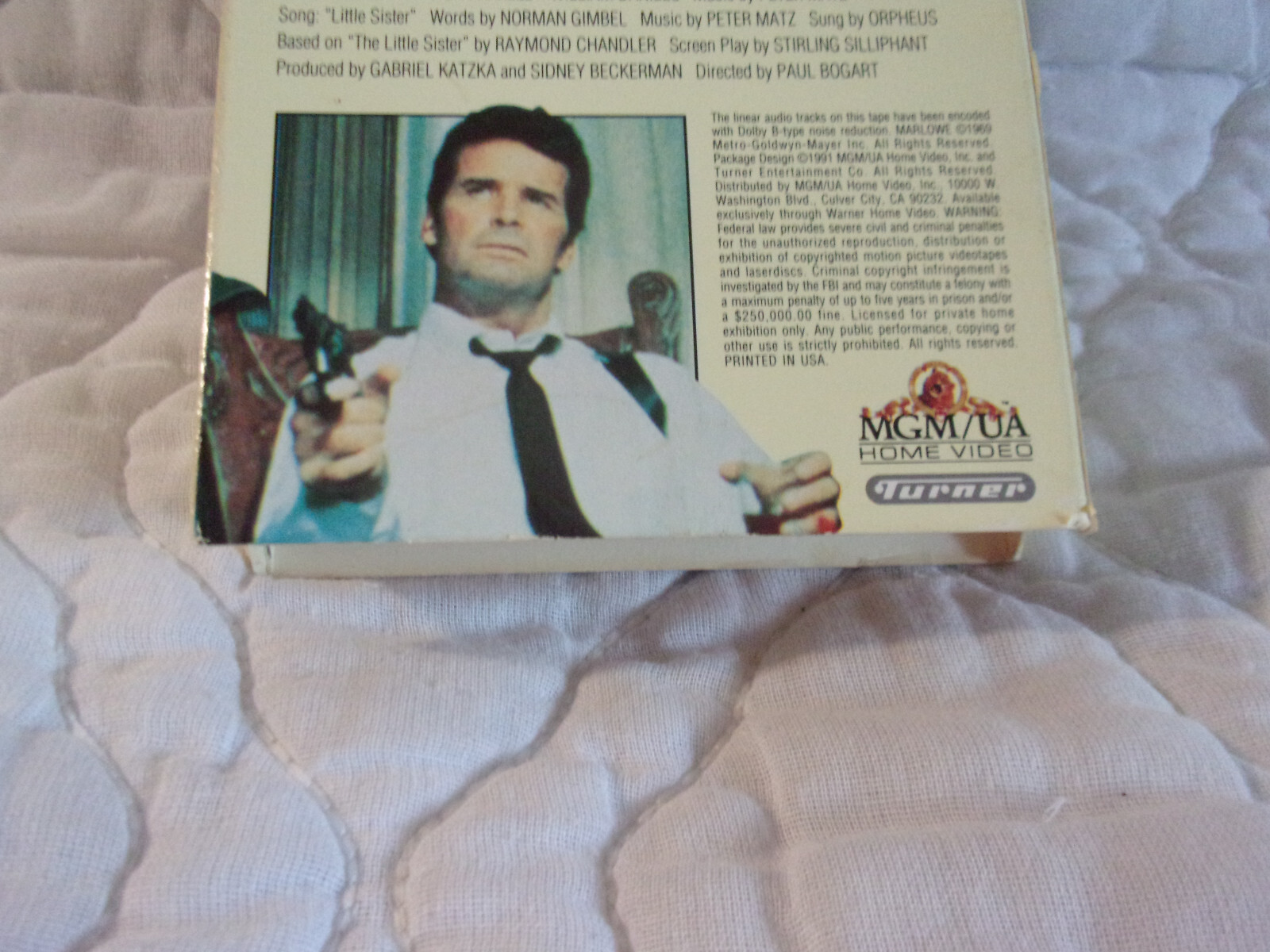 MARLOWE VHS JAMES GARNER BRUCE LEE RITA MORENO CARROLL O’CONNOR CRIME DRAMA 60’S