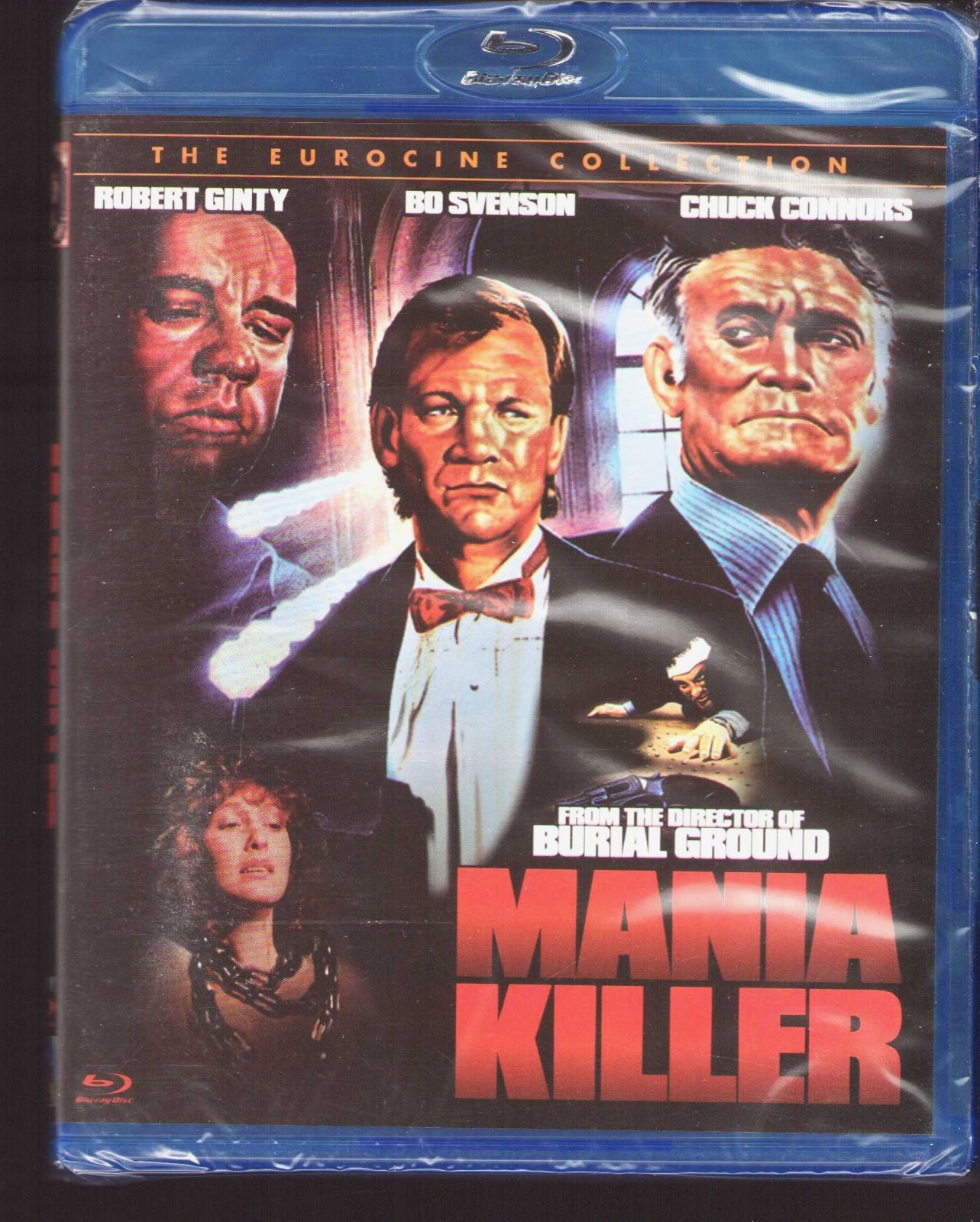 Mania Killer (Blu-ray) 1987 European Horror – Full Moon – New & Sealed
