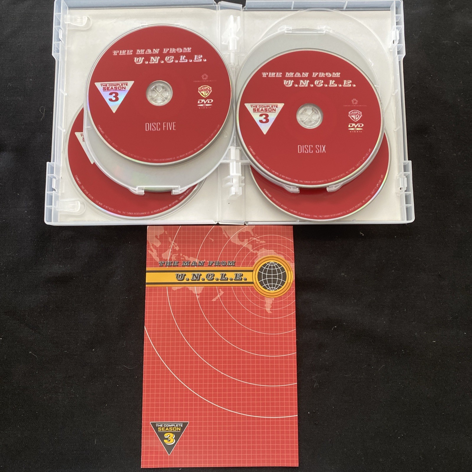 The Man From UNCLE -The Complete Series 41 Disc DVD Box Set U.N.C.L.E. Free Ship