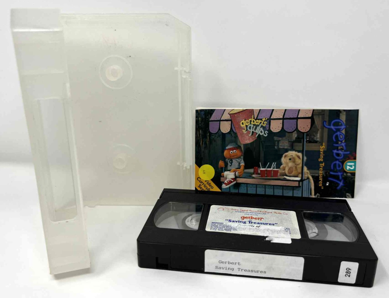 Gerbert Vol 12-13 and Adoption Lot of (3) VHS Tapes Christian Ex-Church Material
