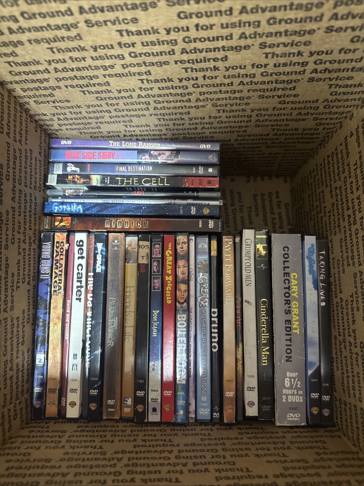 Lot Of 70 Retro DVDs Original Packaging Mixed Lot As Is