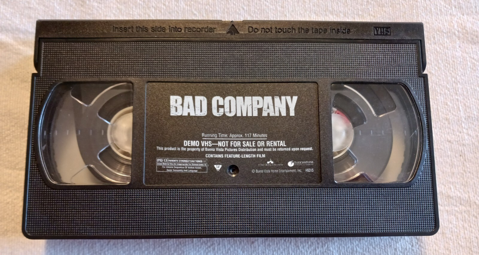 Bad Company VHS Movie – Demo Tape Promo – Starring Anthony Hopkins, Chris Rock