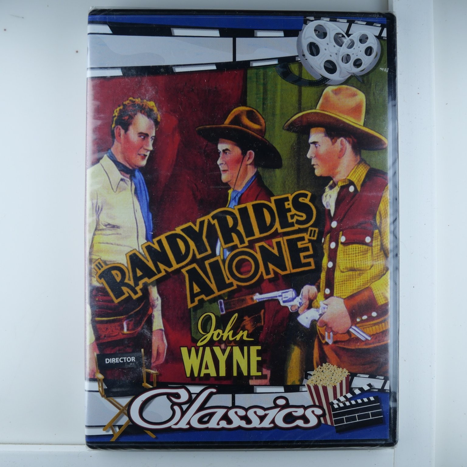 Randy Rides Alone DVD 1934 Classics John Wayne Western Harry Fraser