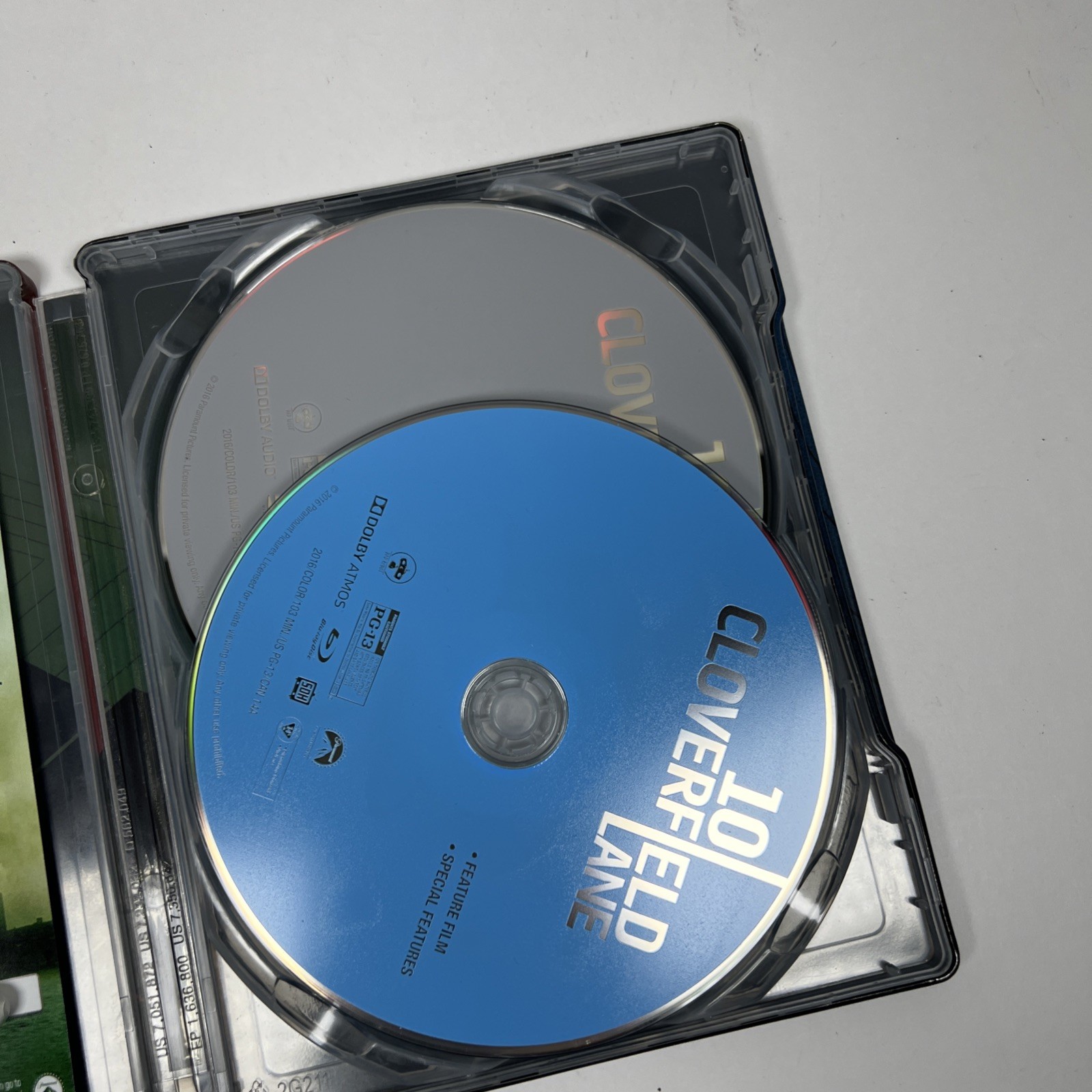 10 Cloverfield Lane Empty Steelbook Case Only – No Movie or Discs