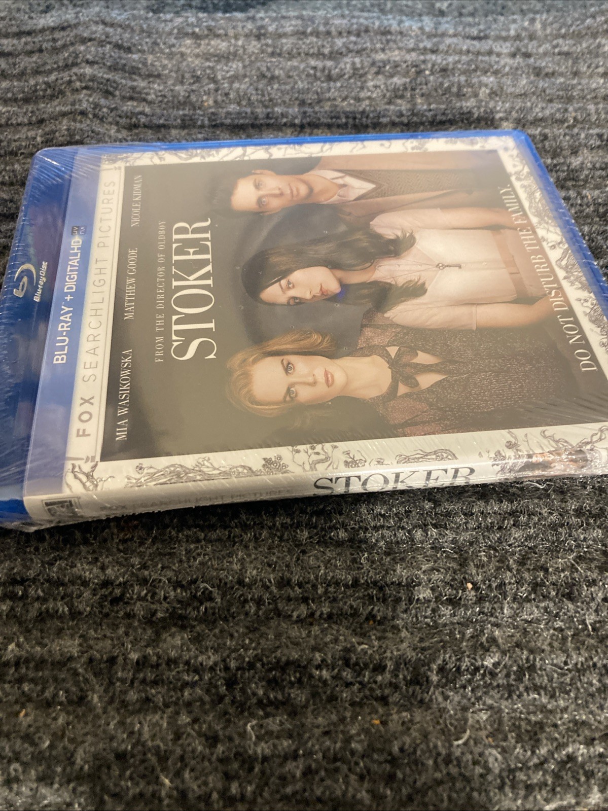 Stoker 2013 Nicole Kidman Directed by Park Chan-wook Blu-Ray Brand New Sealed