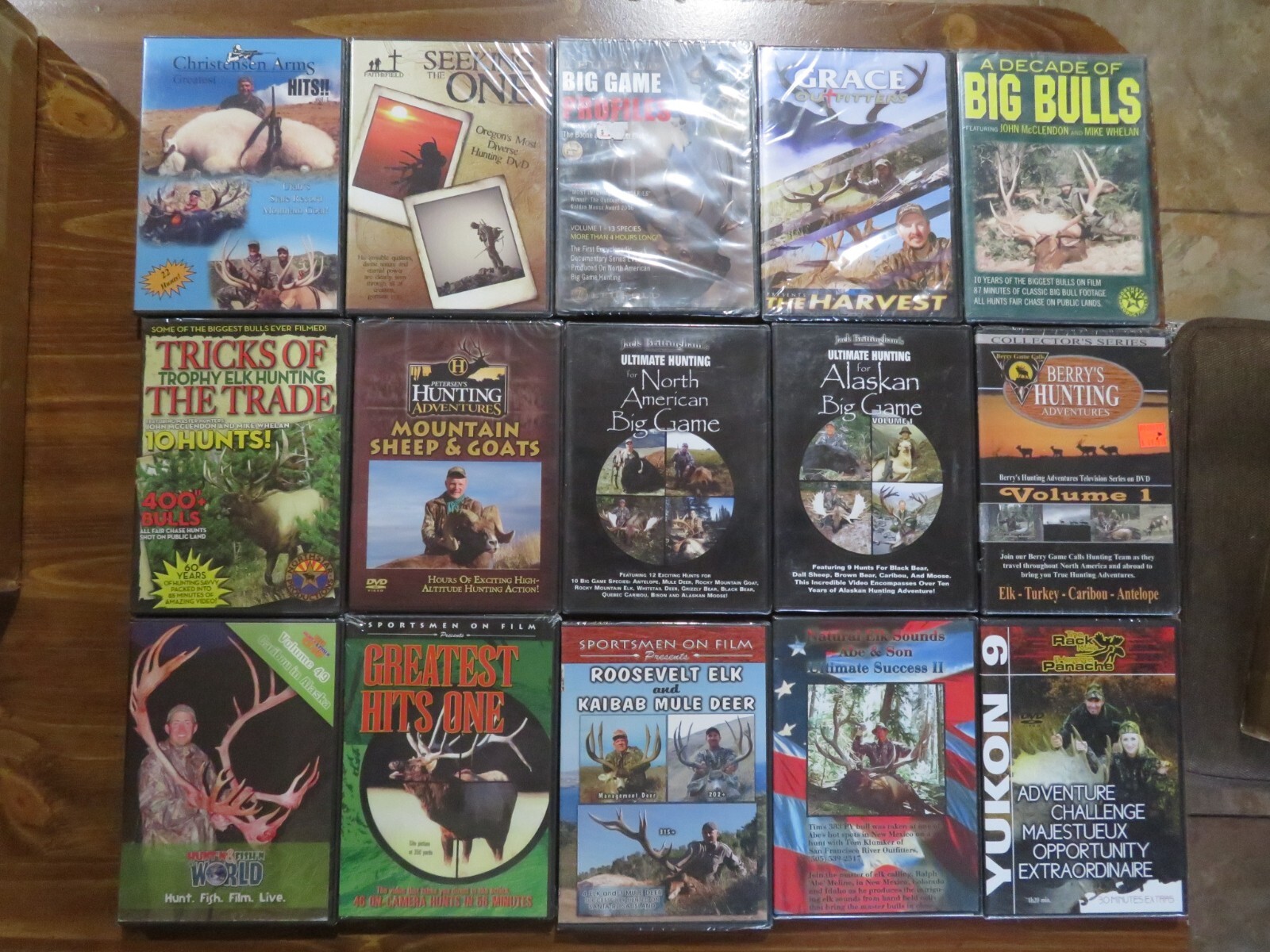 NEW HUNTING DVDs; 125+ Titles to Choose From. You Pick. DEER. BIG GAME. Sports.