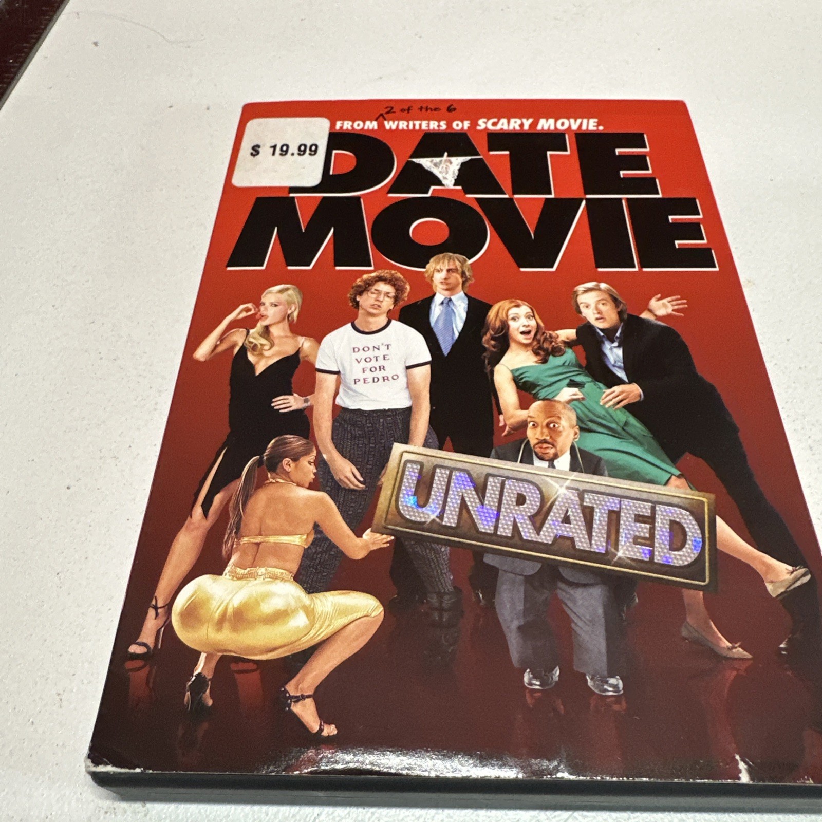 Date Movie Unrated DVD Alyson Hannigan Adam Campbell Eddie Griffin Sophie Monk