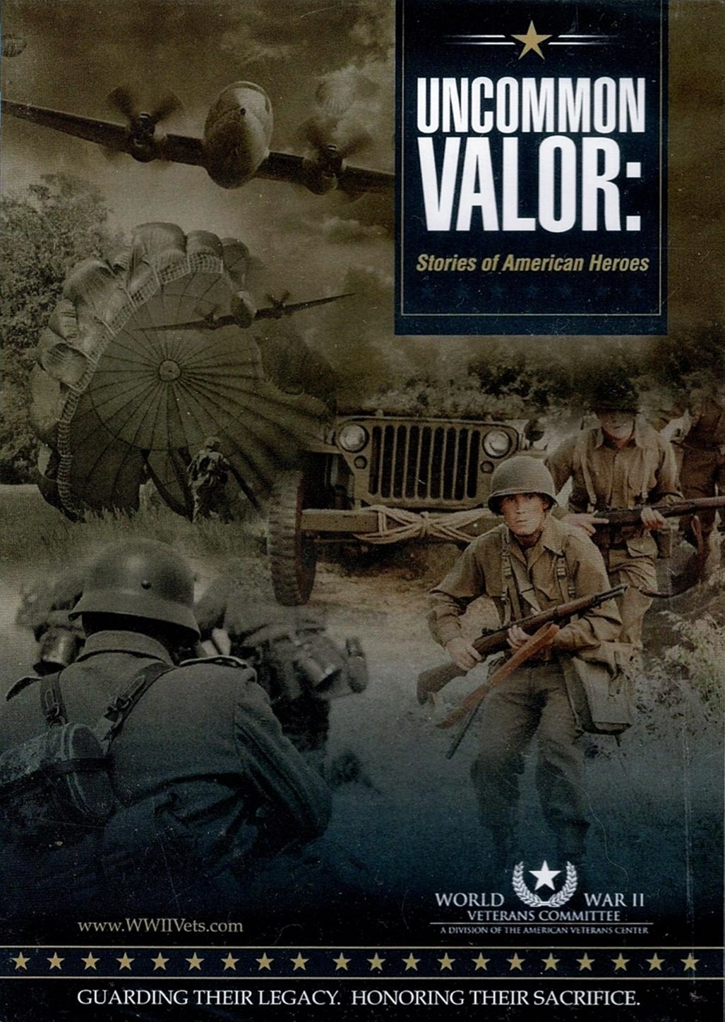Uncommon Valor: Stories Of American Heroes / **SEALED** DVD Video!
