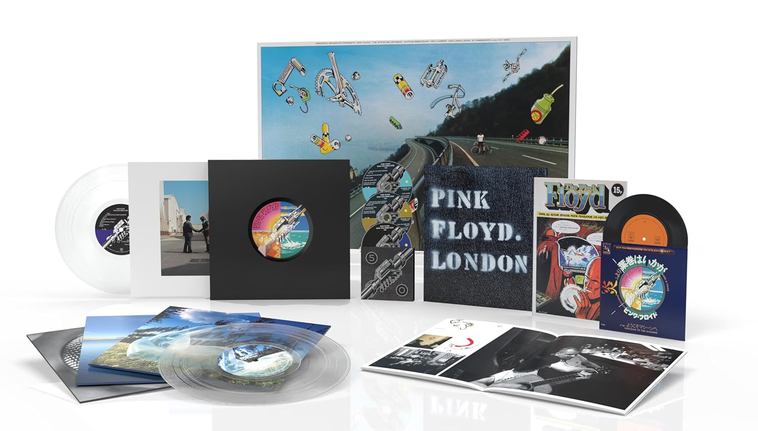 Pink Floyd Wish You Were Here 50th Anniversary Deluxe 7″ Box Set Remastered