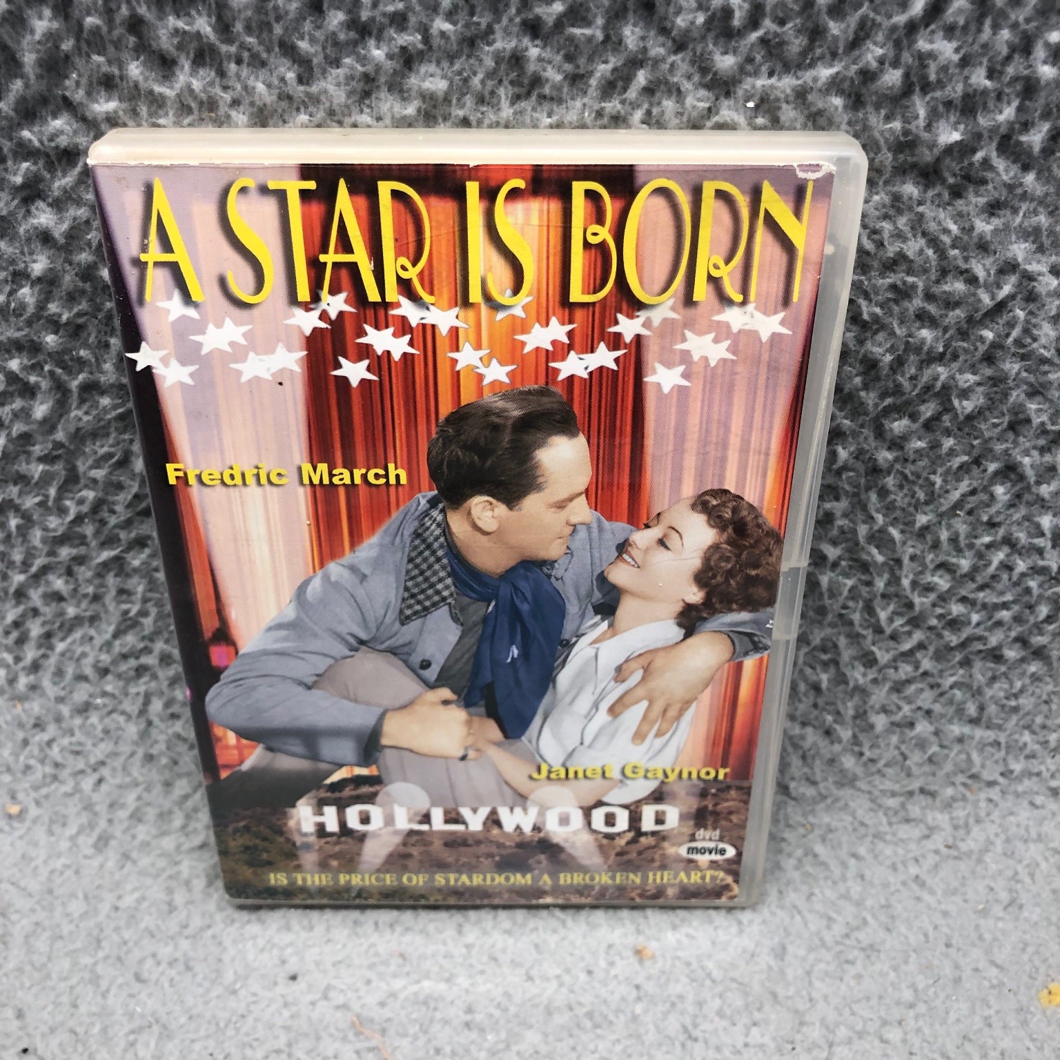 A STAR IS BORN DVD 1937 Fredric March Janet Gaynor William Wellman Drama
