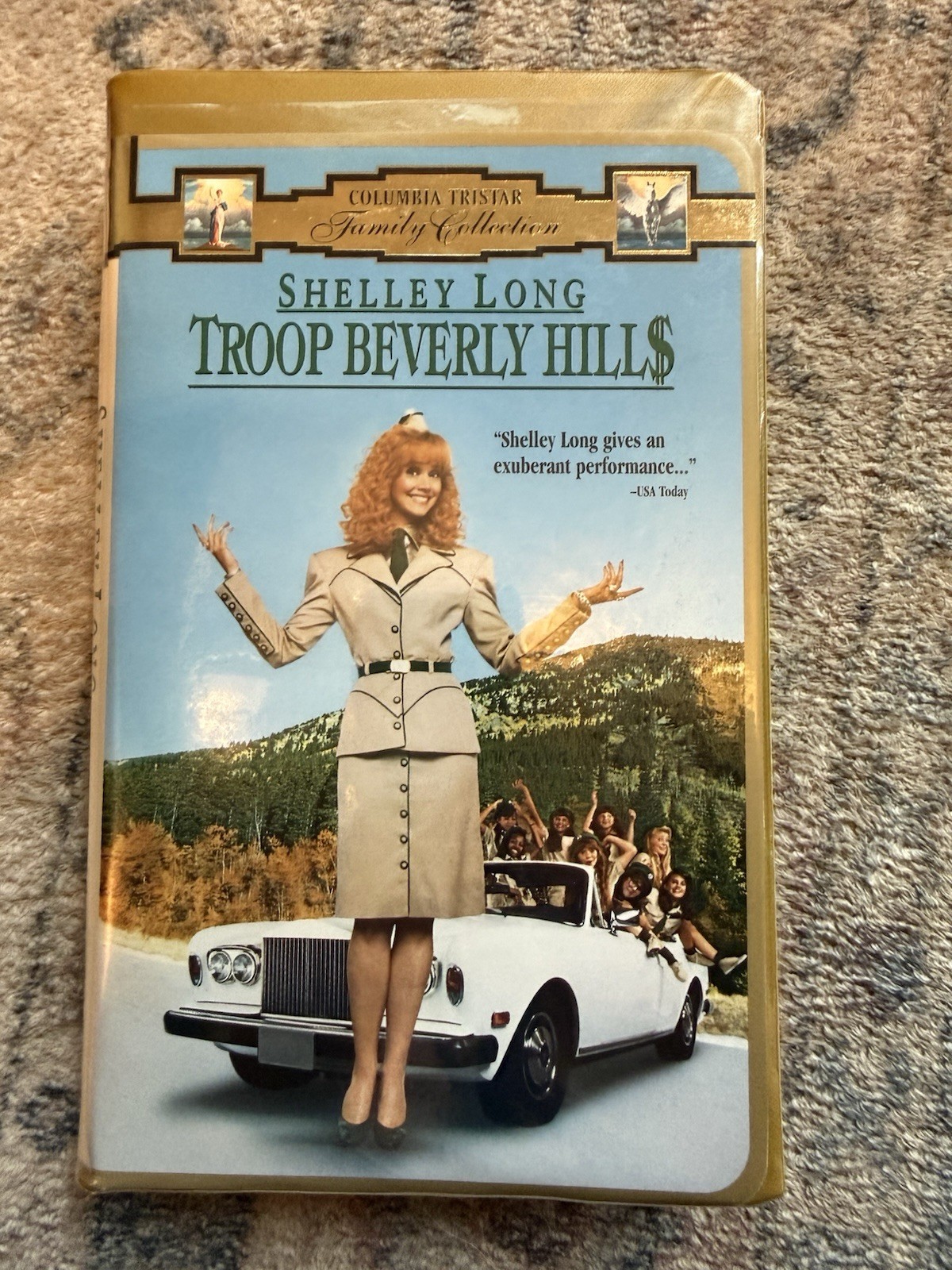 Columbia Troop Beverly Hills (VHS, 2000) Shelley Long Tori Spelling Clamshell