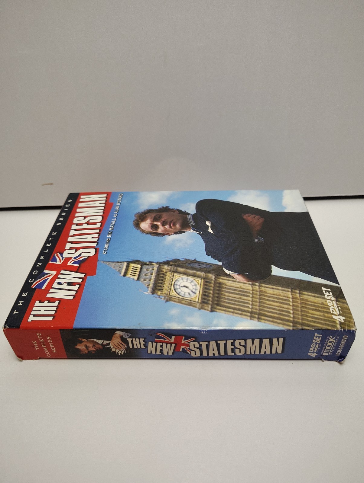 The New Statesman Complete Series Rik Mayall DVD 4-Disc Set MINT NO SCRATCHES