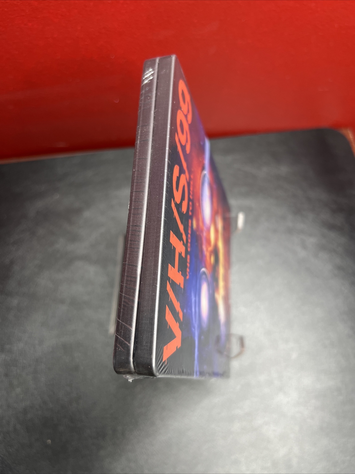 V/H/S/99 VHS Goes to Hell Steelbook (Blu-ray Disc) Factory Sealed