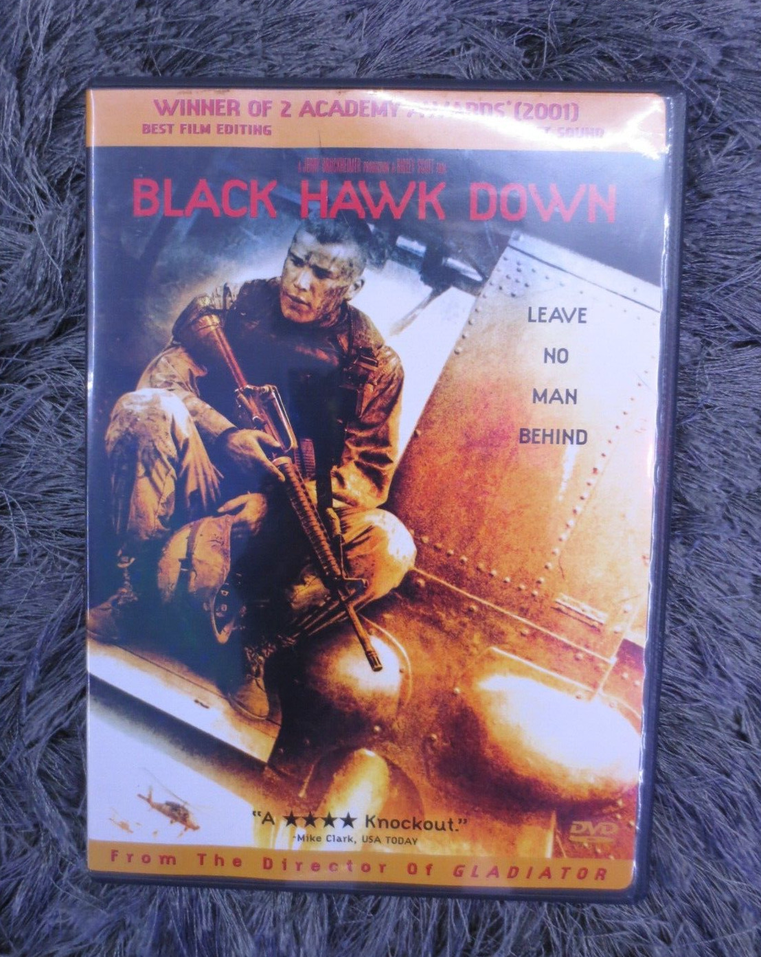 Black Hawk Down DVD 2002 Ridley Scott Jerry Bruckheimer Josh Hartnett Action