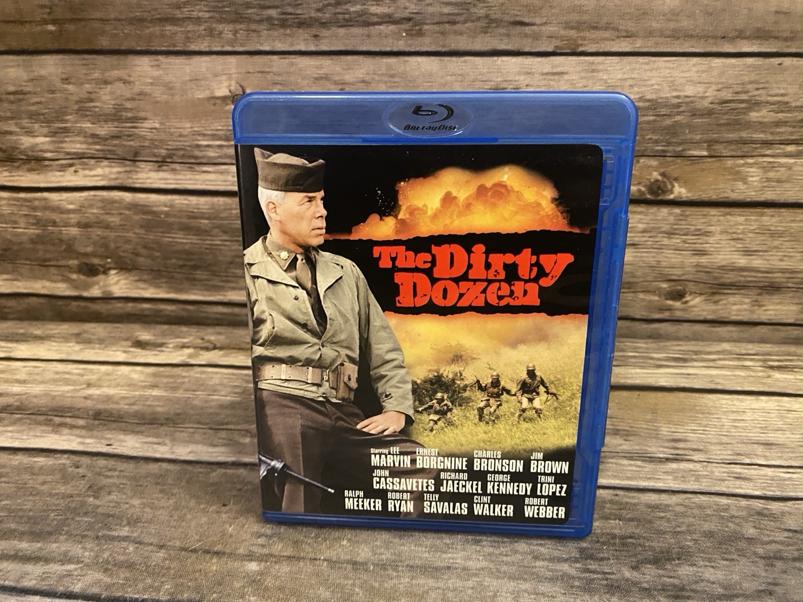 The Dirty Dozen (Blu-ray, 1967) Lee Marvin Ernest Borgnine Charles Bronson