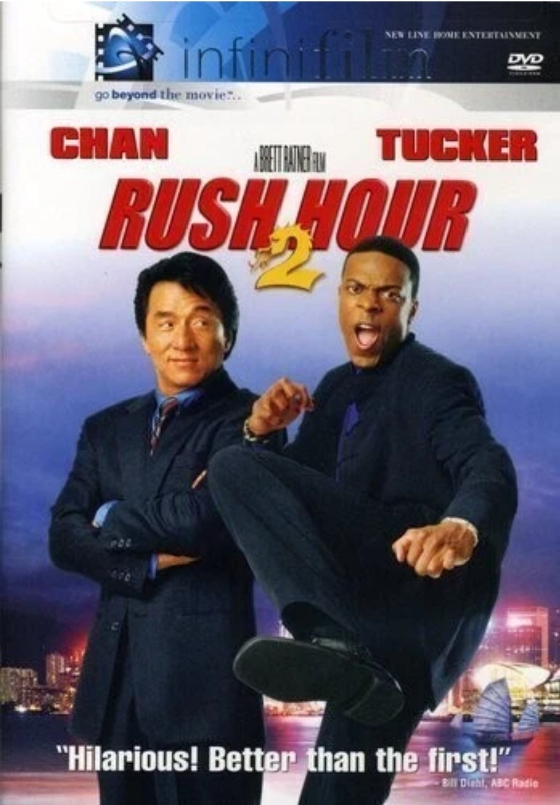 Rush Hour 2 (DVD, 2001) – **DISC ONLY – NO CASE**