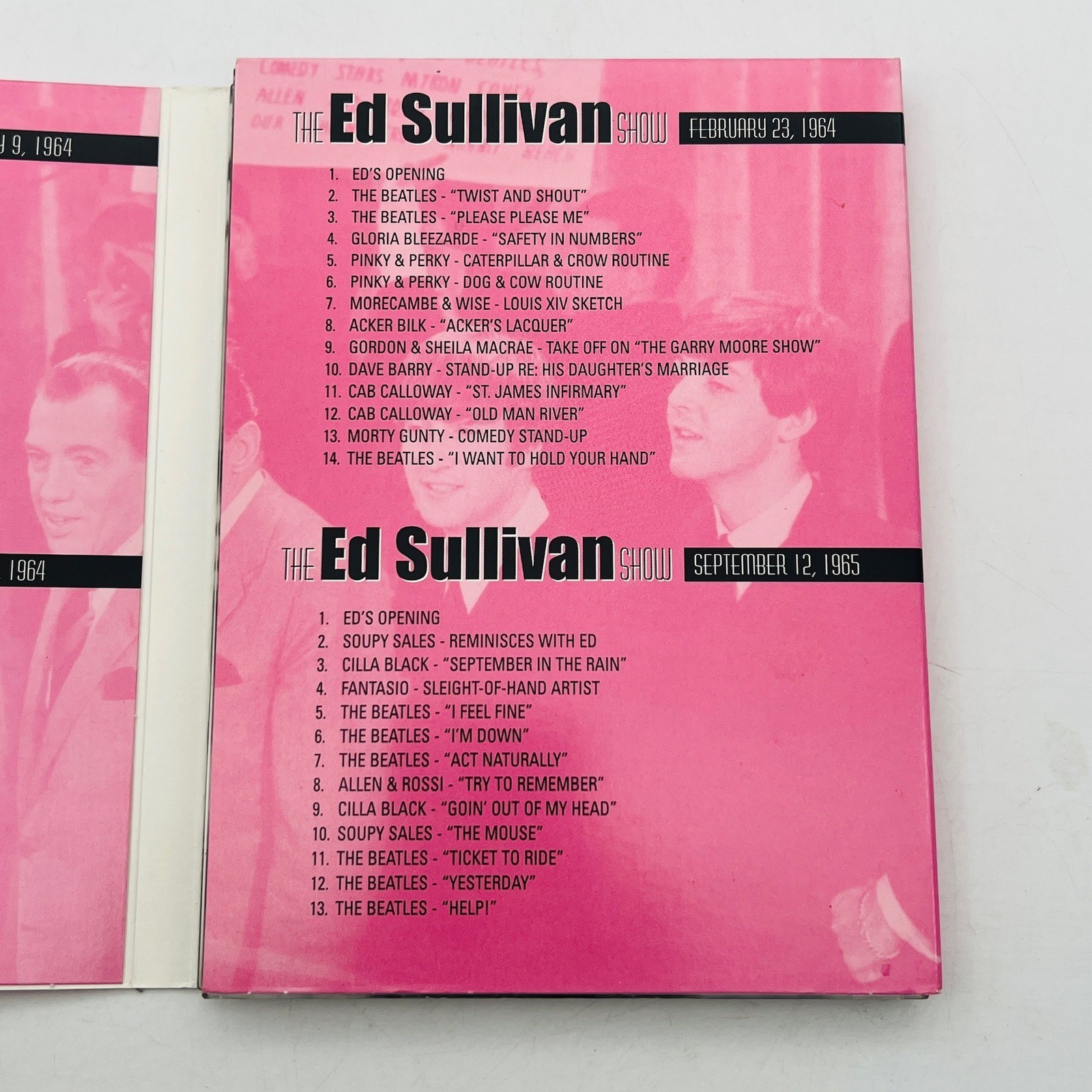 The Four Complete Historic Ed Sullivan Shows Featuring The Beatles 2-DVD Set