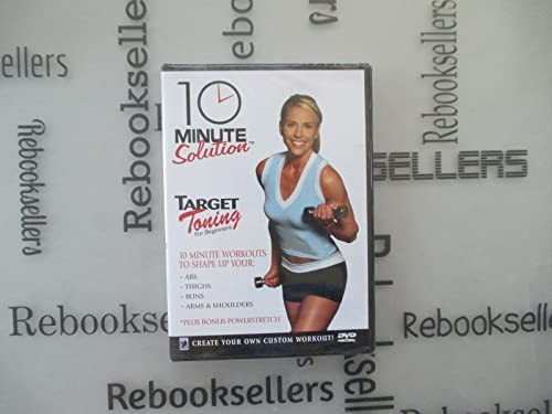 10 Minute Solution – Target Toning for Beginners – DVD By Cindy Whitmarsh – GOOD