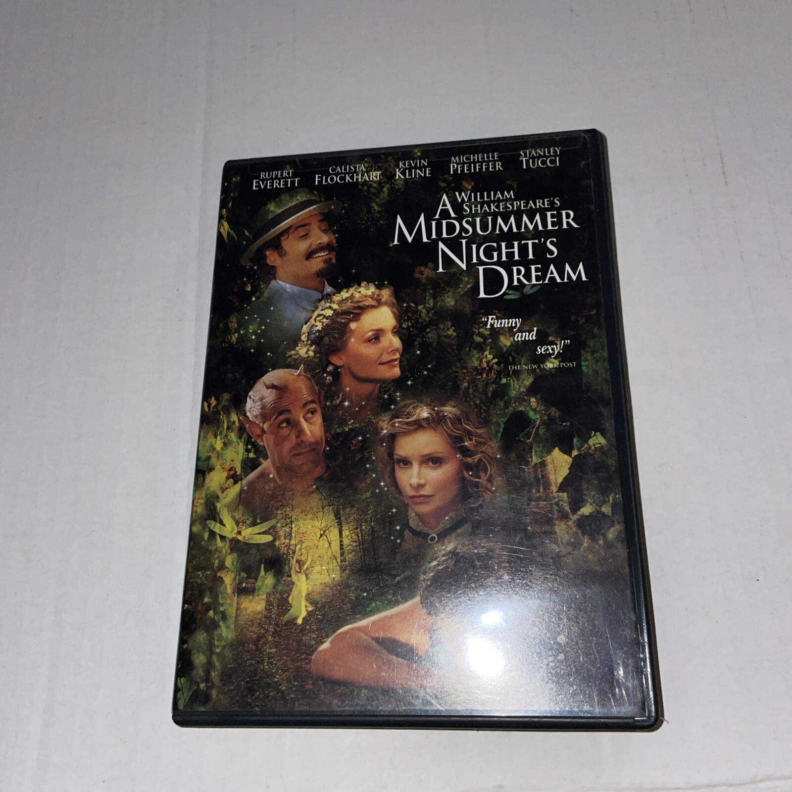 A Midsummer Night’s Dream DVD 1999 rated PG-13 Rupert Everett Calista flockhart