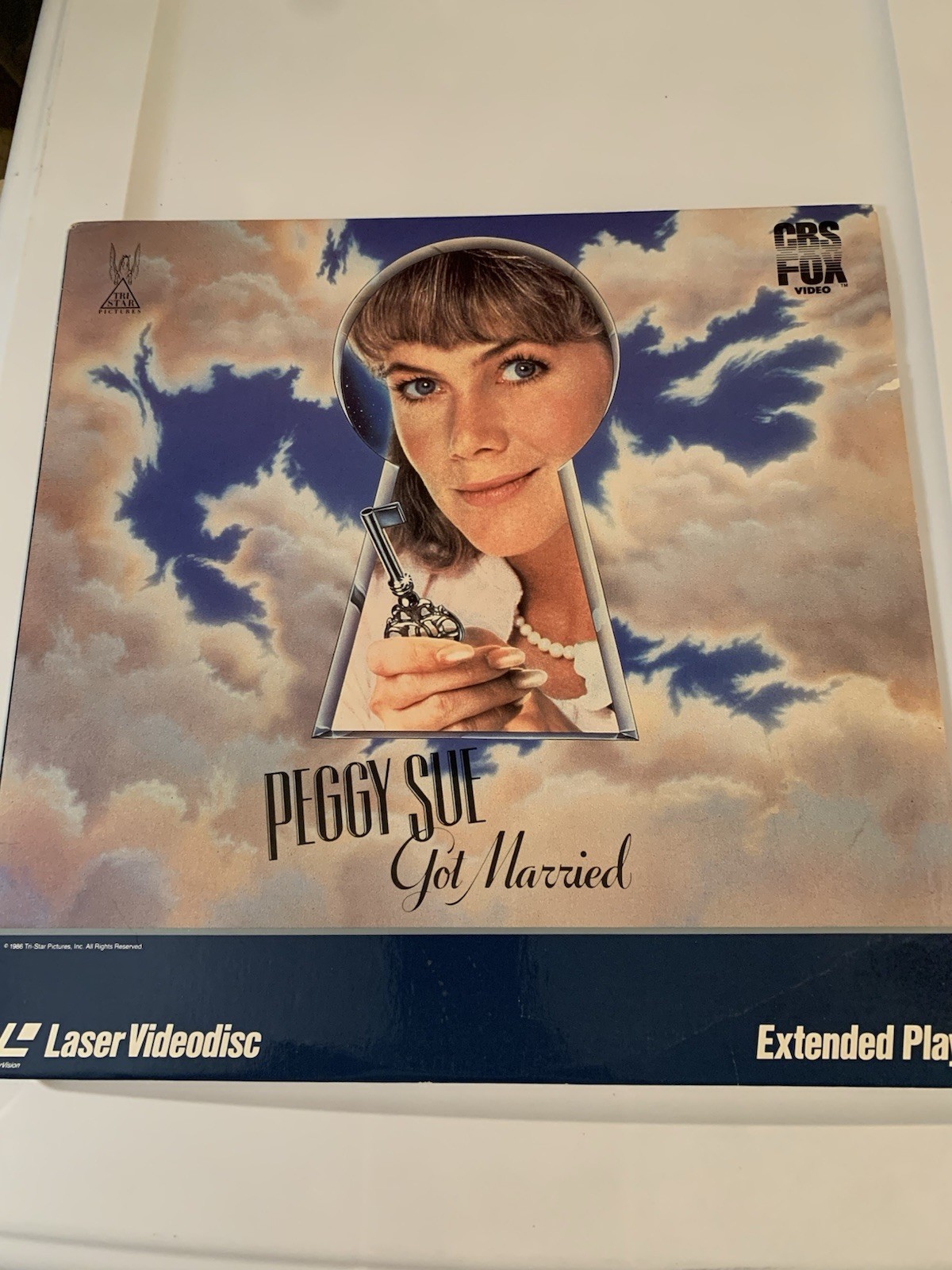 Laserdisc Peggy Sue Got Married Kathleen Turner 1986 Nicolas Cage Laser Disc