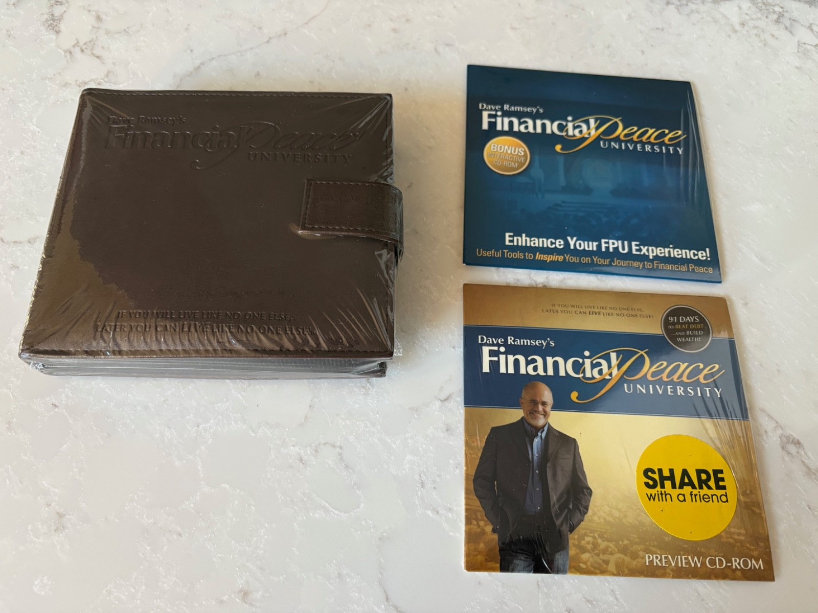 NEW Dave Ramsey’s Financial Peace University Audio CD Library, 15 Disc Set