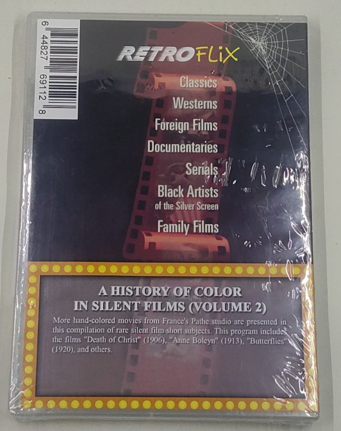 A History of Color in Silent Films Volume 2 Brand New Sealed DVD