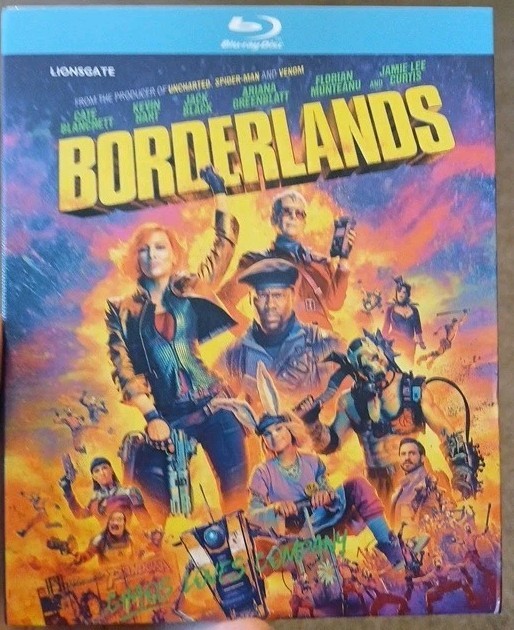 Borderlands (Blu-ray) Kevin Hart Jamie Lee Curtis Boxcover Chinese Version