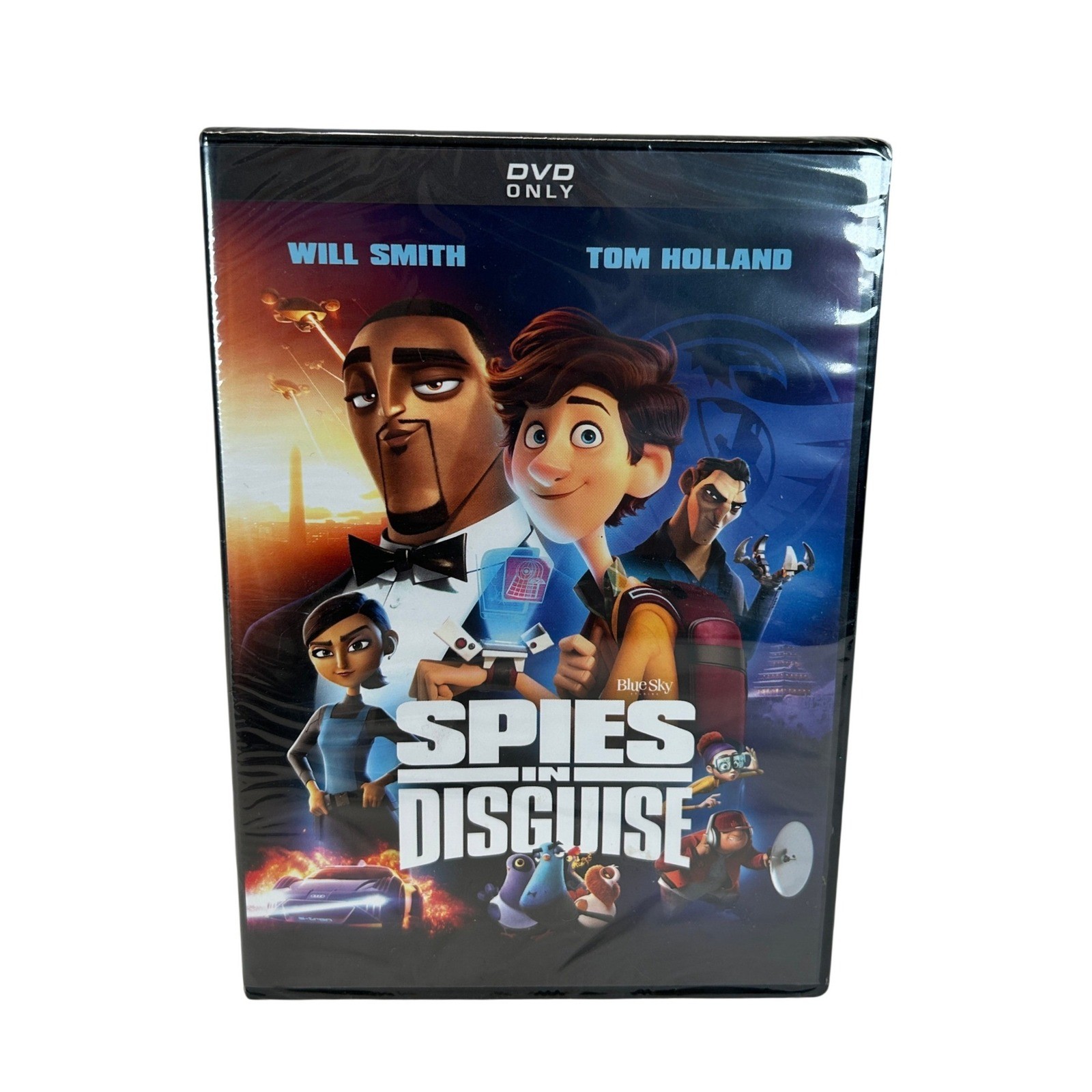 Spies in Disguise DVD Will Smith Tom Holland Blue Sky Studios New Sealed