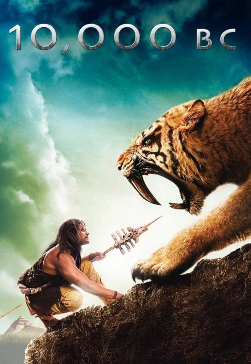 10, 000 B.C. (DVD, 2008) Widescreen *DISC ONLY* NO CASE NO TRACKING
