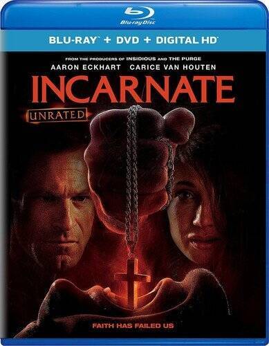 Incarnate (Unrated Blu-ray DVD Digital HD) – Blu-ray By Aaron Eckhar – GOOD