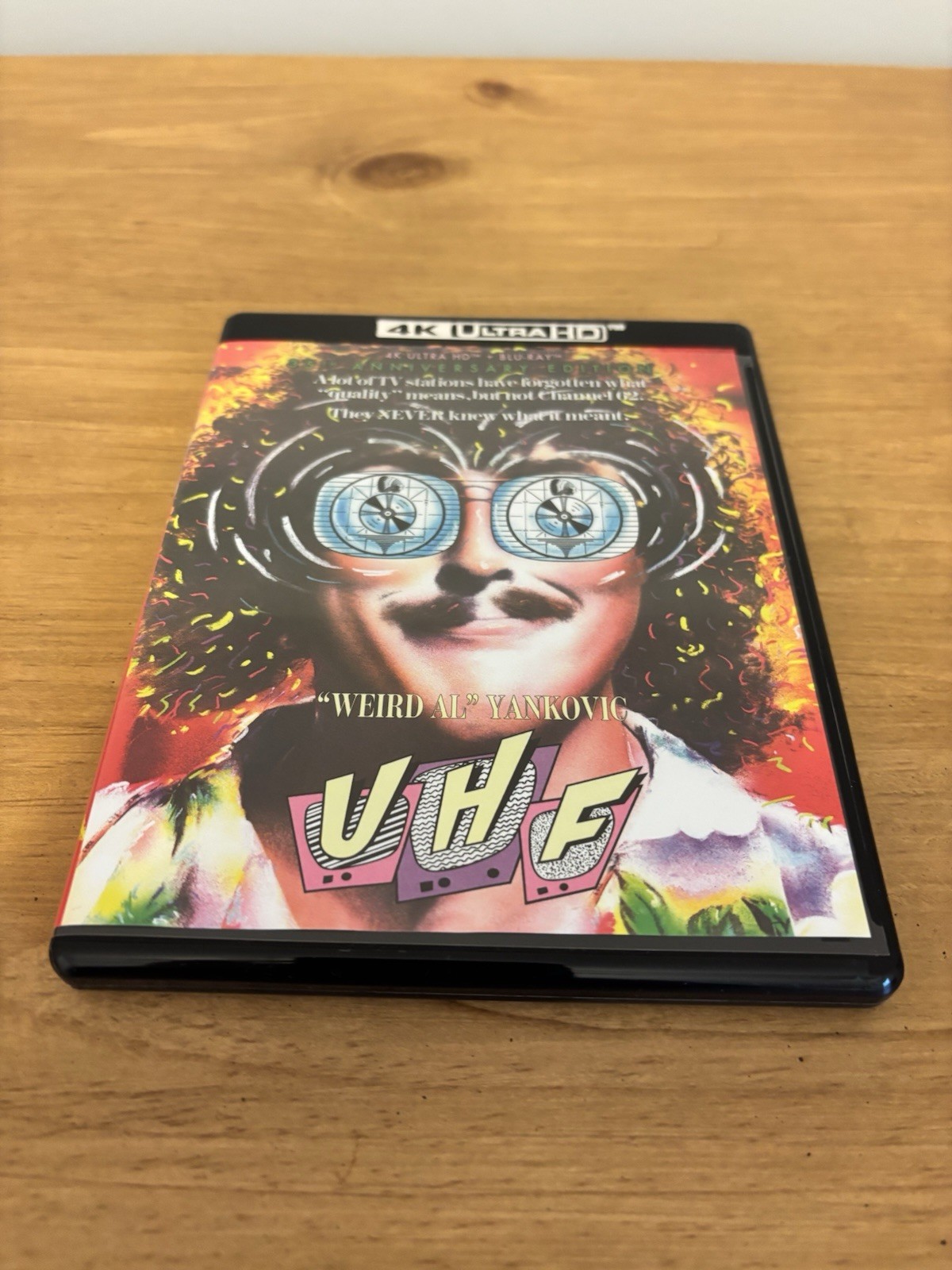 UHF 4K UHD Blu-ray with Bonus Exclusive Shout Factory Slipcover Weird Al
