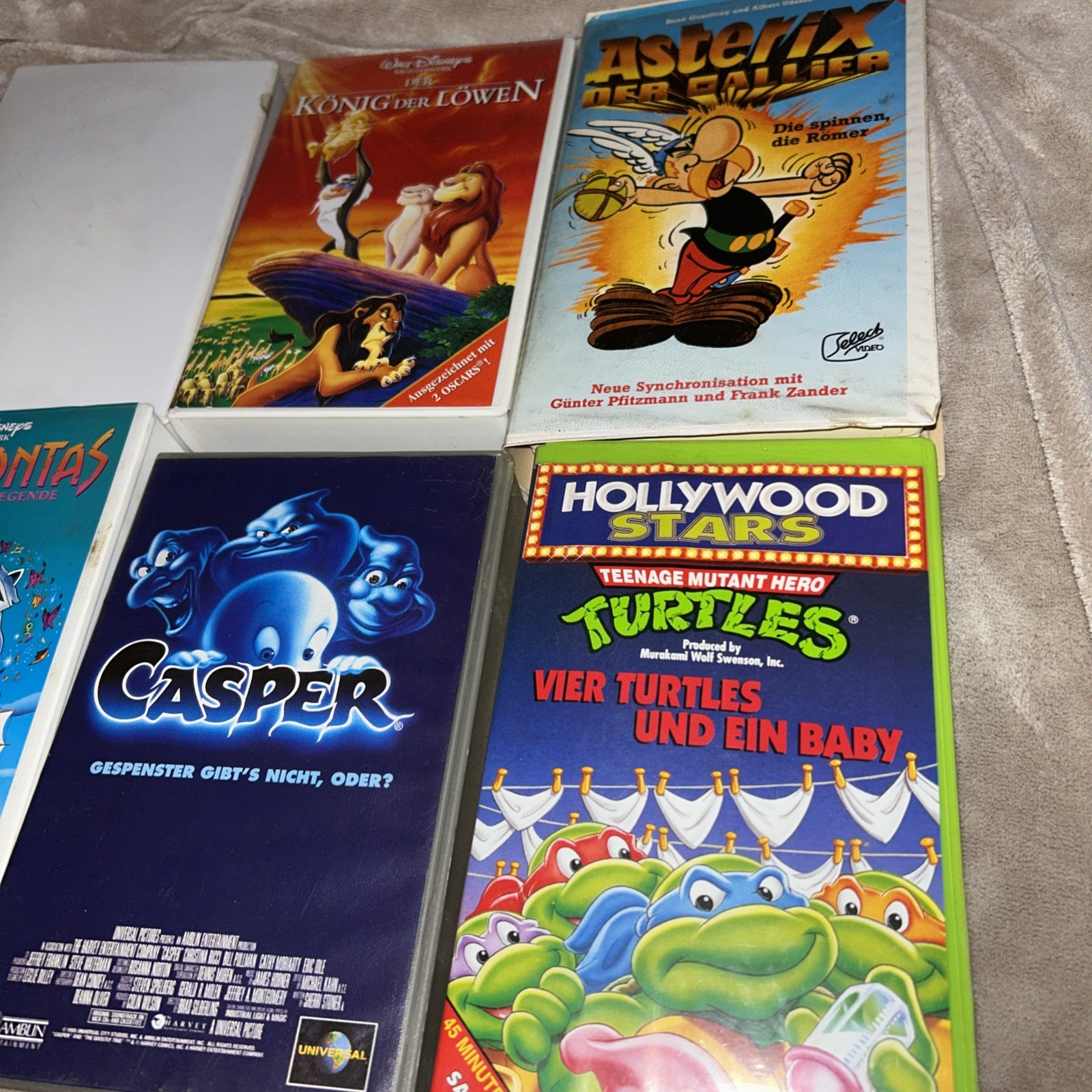 Lot of 6 VHS Assorted Titles