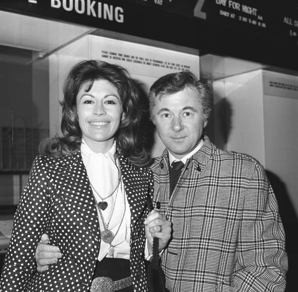 Film Director Actor Bryan Forbes His Wife Actress Nanette Newman A- Old Photo 7