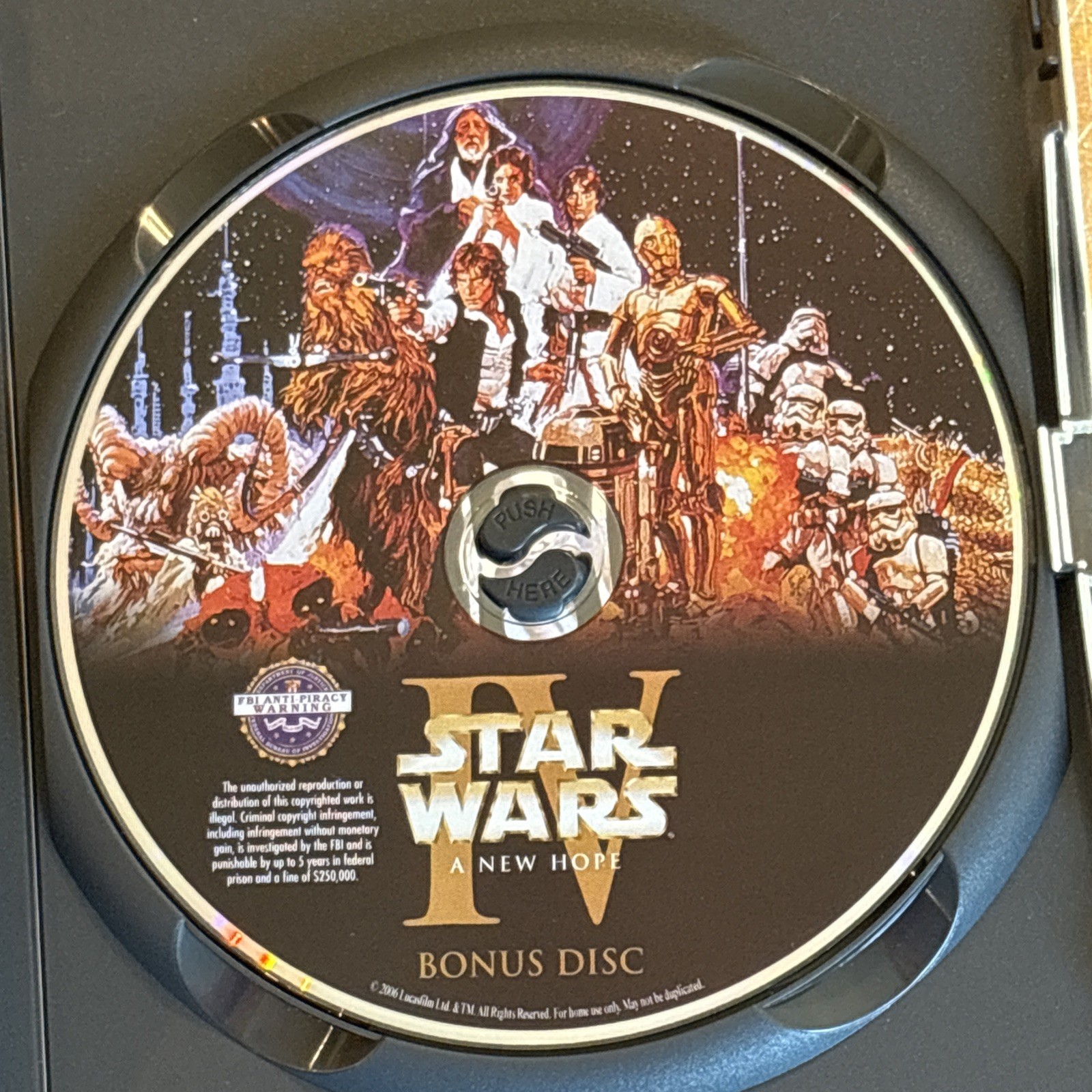 Star Wars-Episode 4-New Hope DVD, 1977 Widescreen Original Theatrical Version