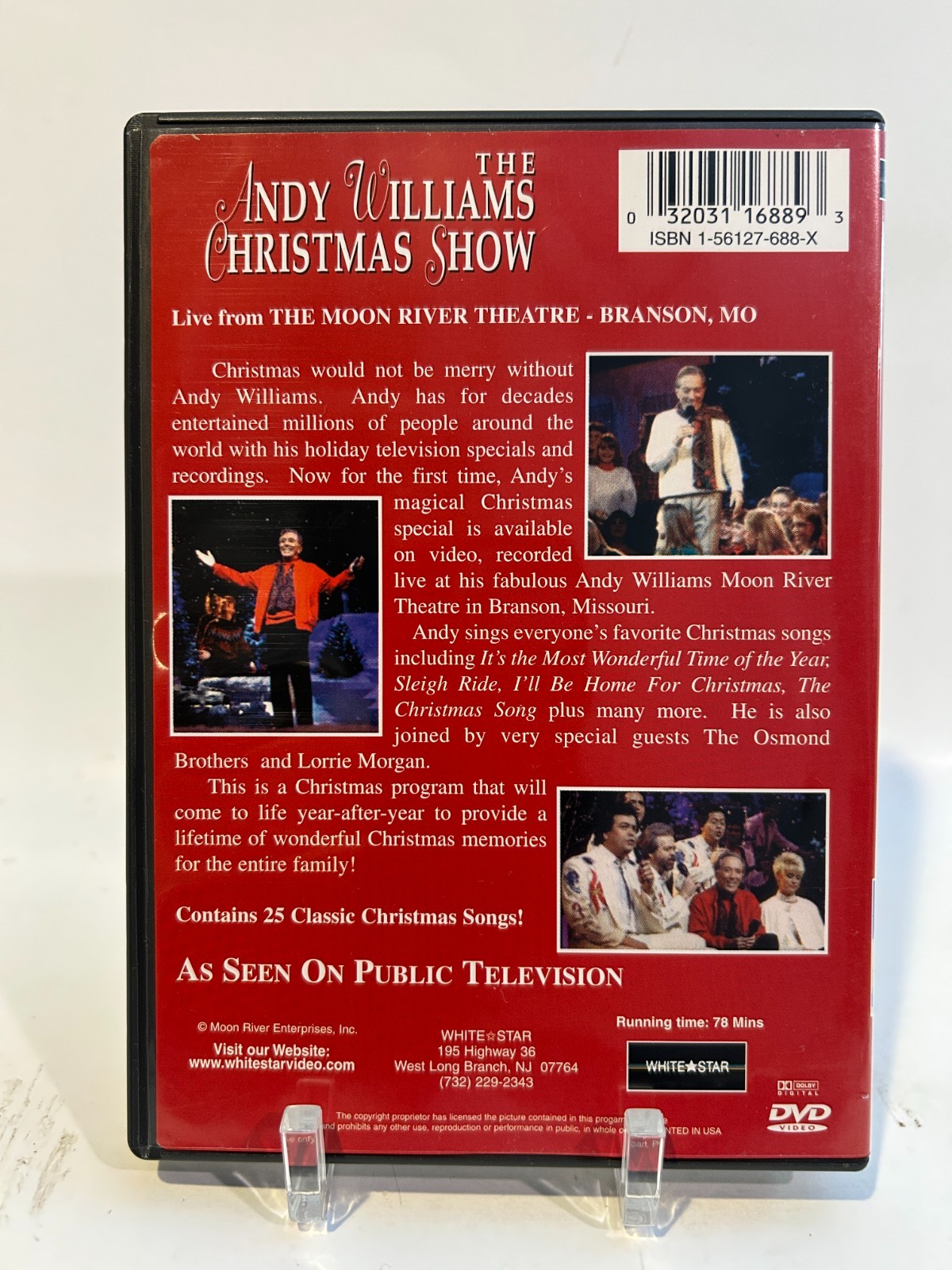 The Andy Williams Christmas Show: Live from the Moon River Theatre (DVD)