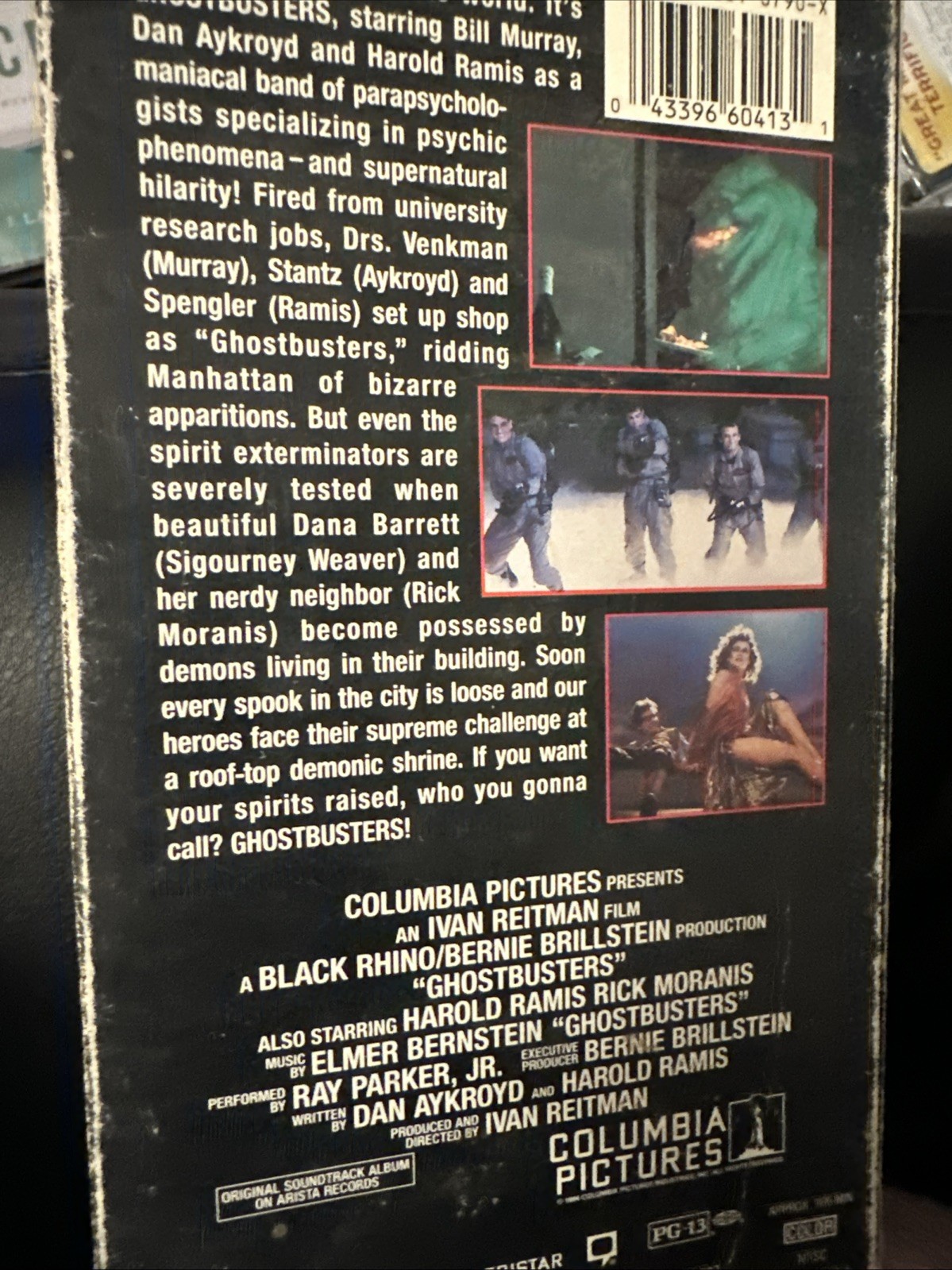 Ghostbusters (VHS, 1995, Slipsleeve)