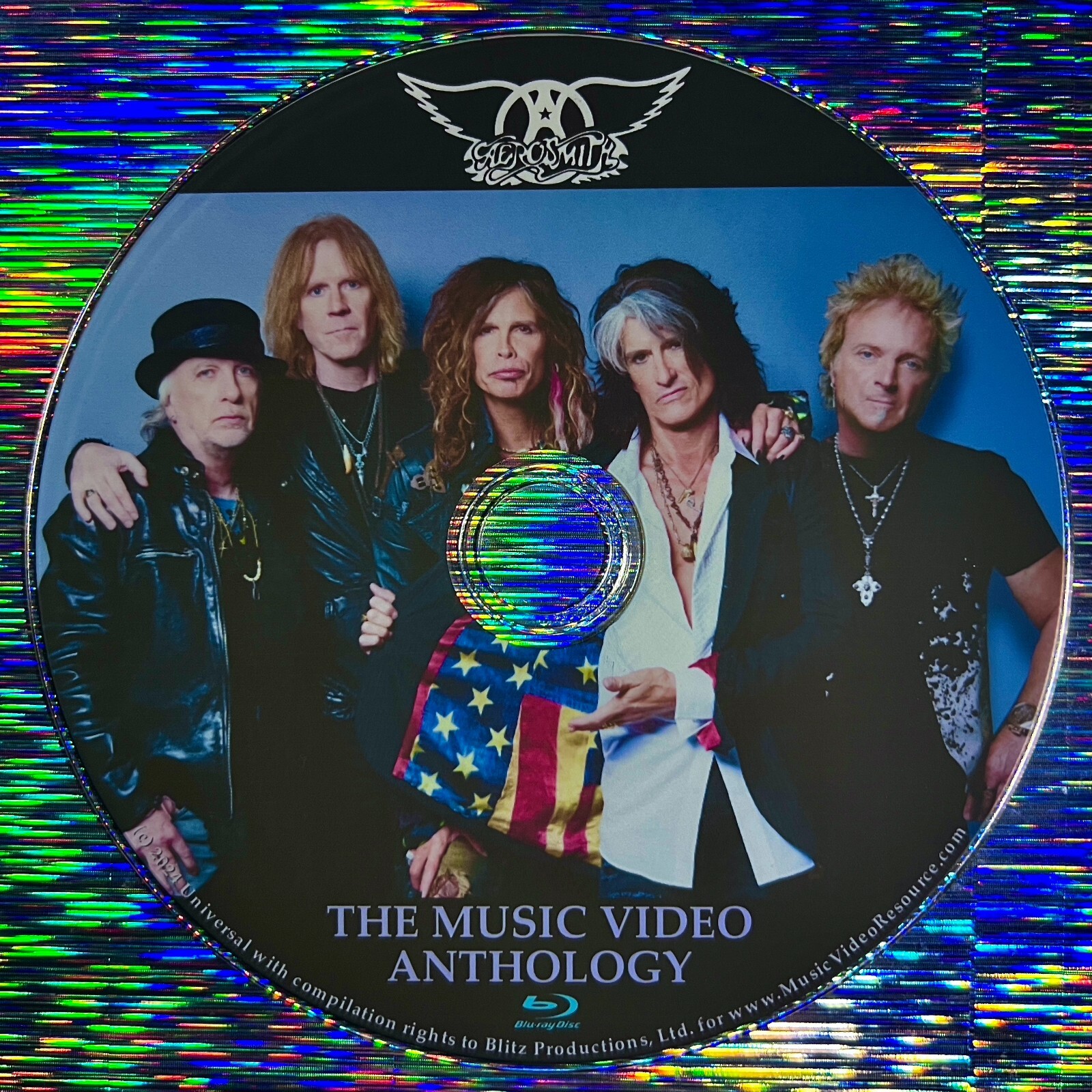 AEROSMITH Music Video Anthology Blu-ray DVD (44 Videos & Alt Versions) 3.5 Hours