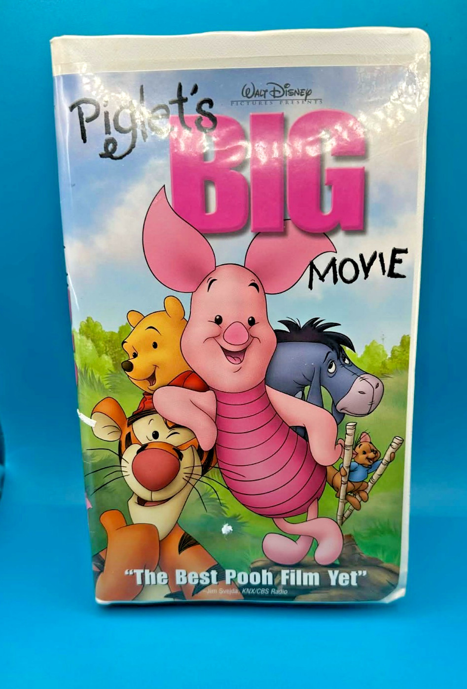 Winnie The Pooh Piglets Big Movie VHS 2003 Walt Disney Pictures Kids Movie