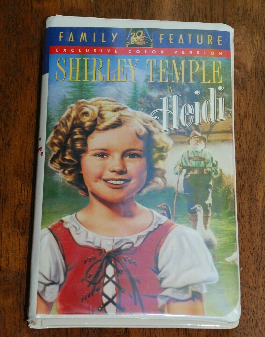 The Shirley Temple Collection/ Heidi VHS #8571/ G/ Color