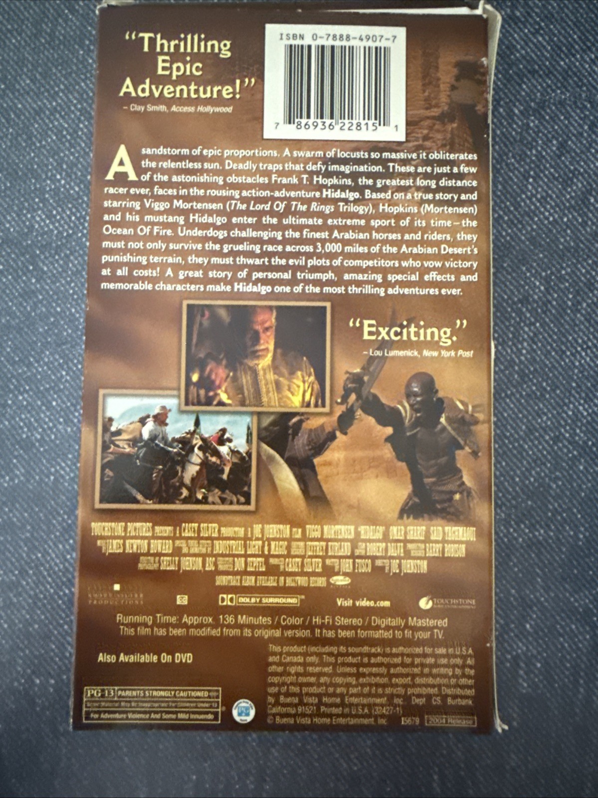 Hidalgo (VHS, 2004)