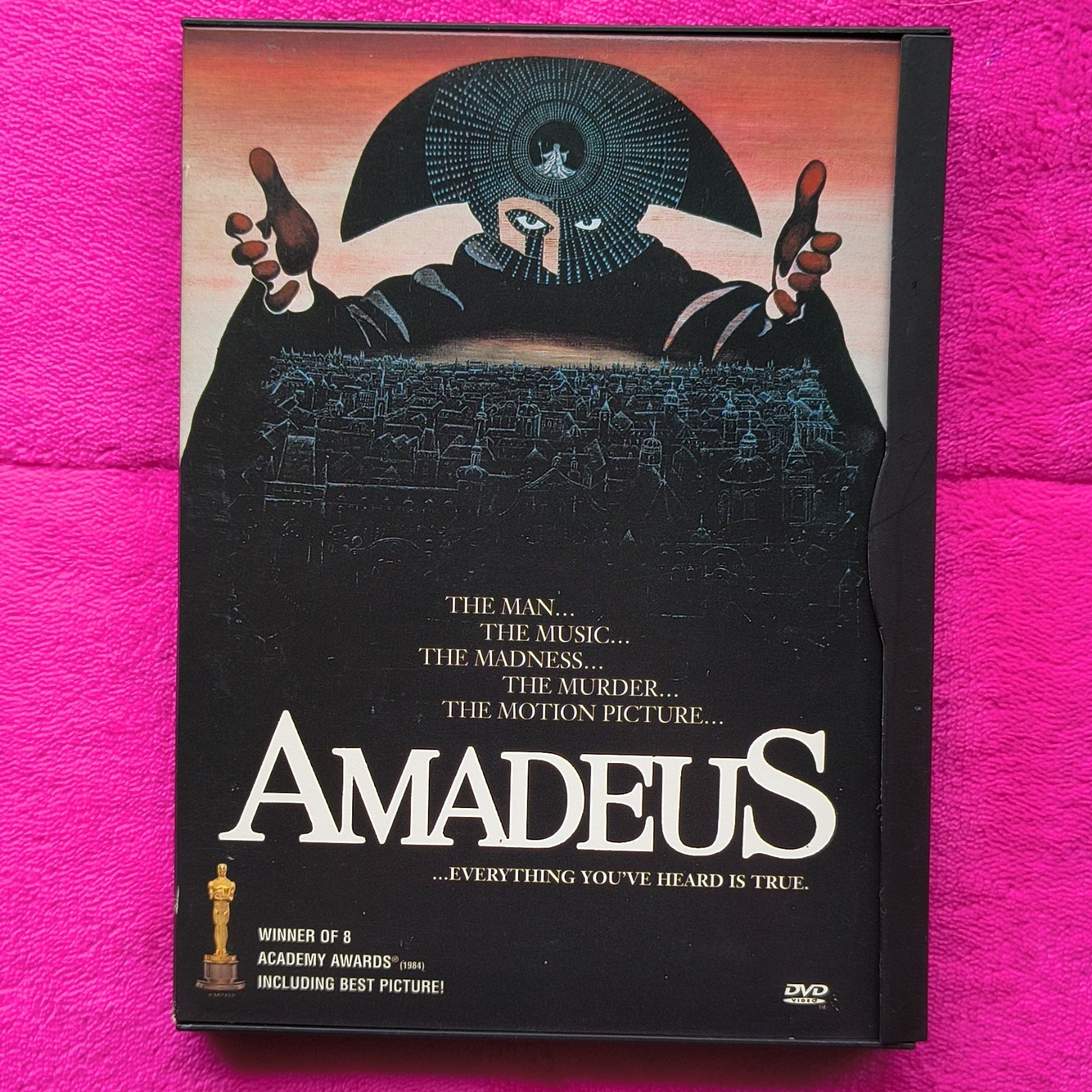 Amadeus DVD Widescreen Milos Forman F. Murray Abraham Drama 1984