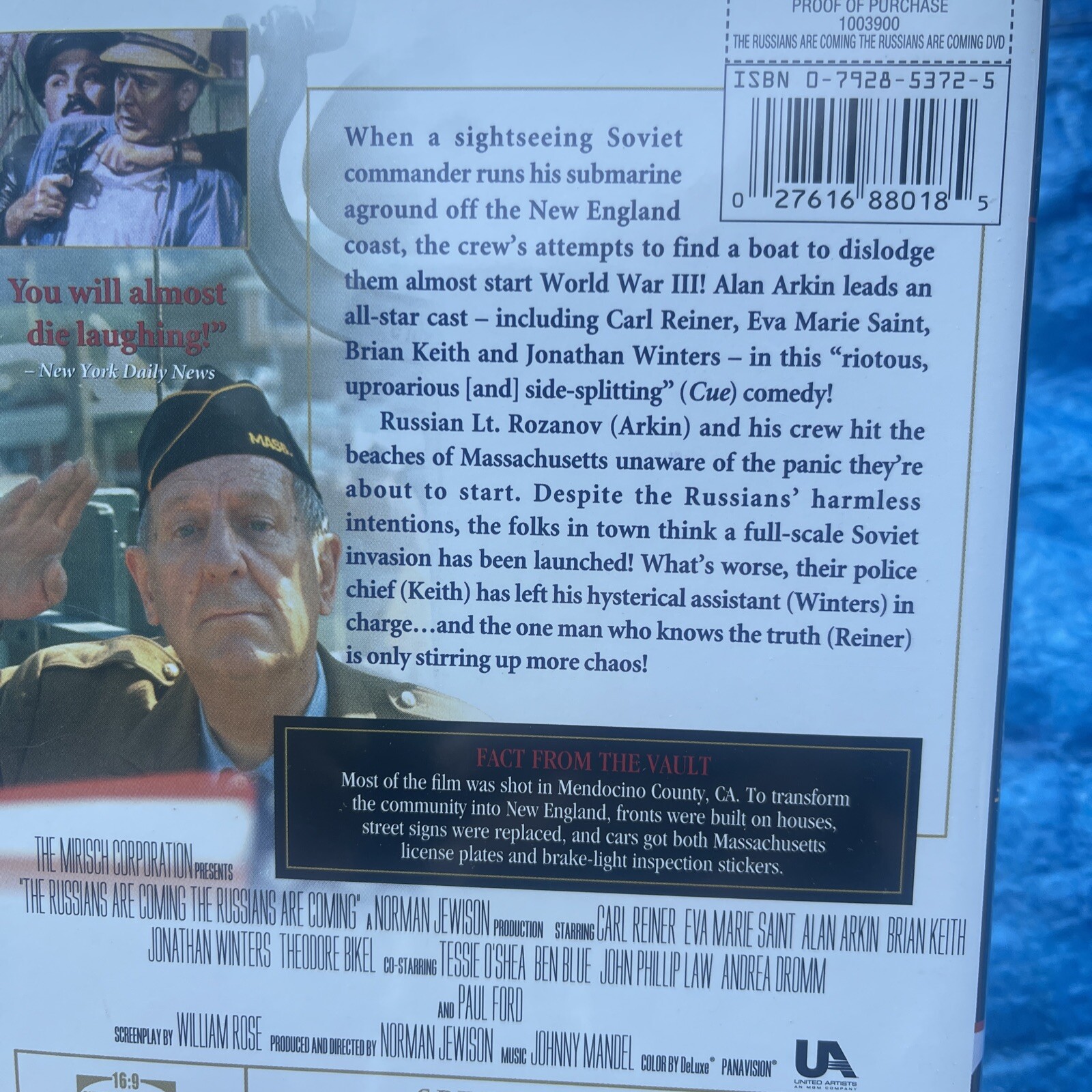 The Russians are Coming, (1966) Rare OOP! Anti War Comedy Cult Classic Film