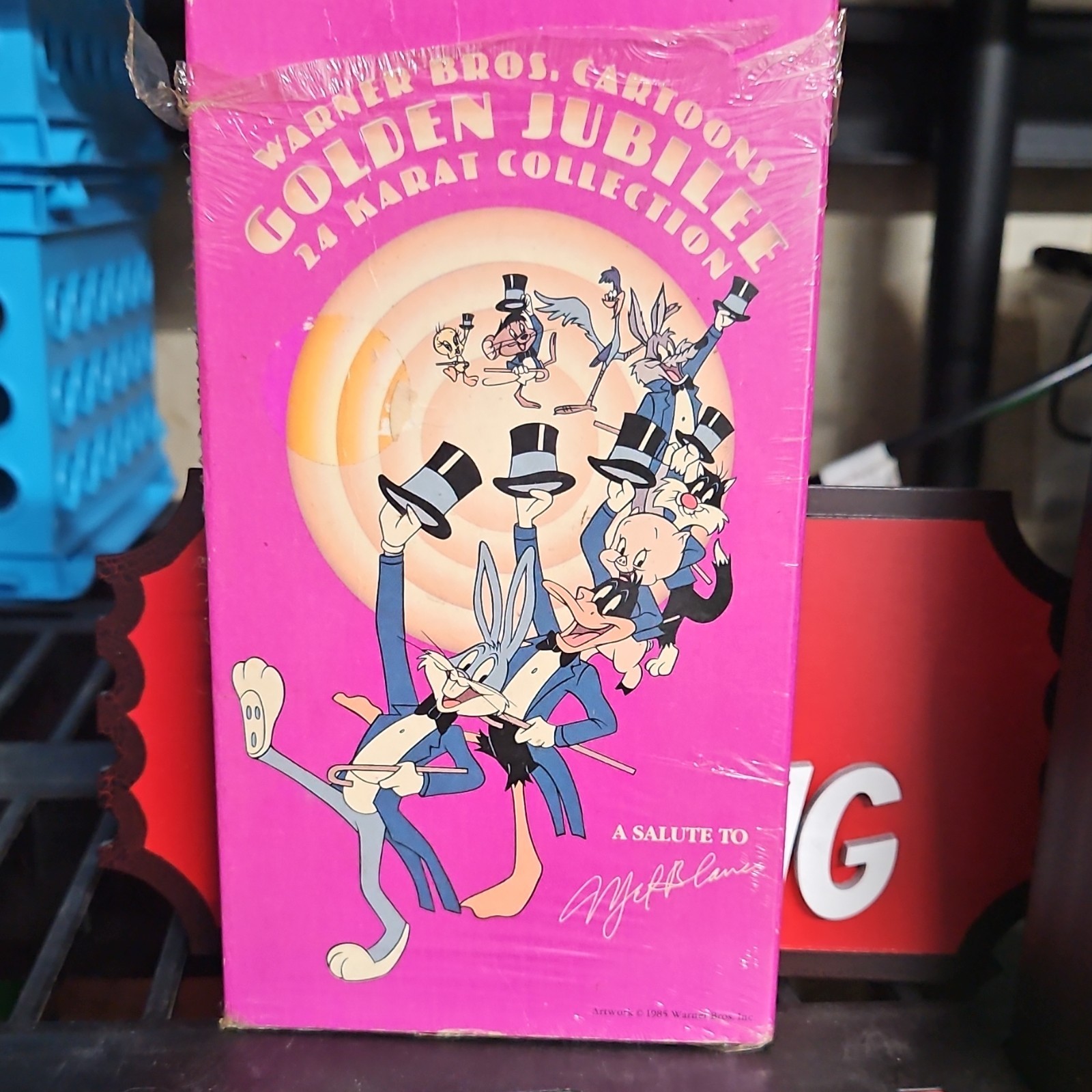 Warner Bros Cartoons Golden Jubilee 24 Karat A Salute to Mel Blanc VHS 1989
