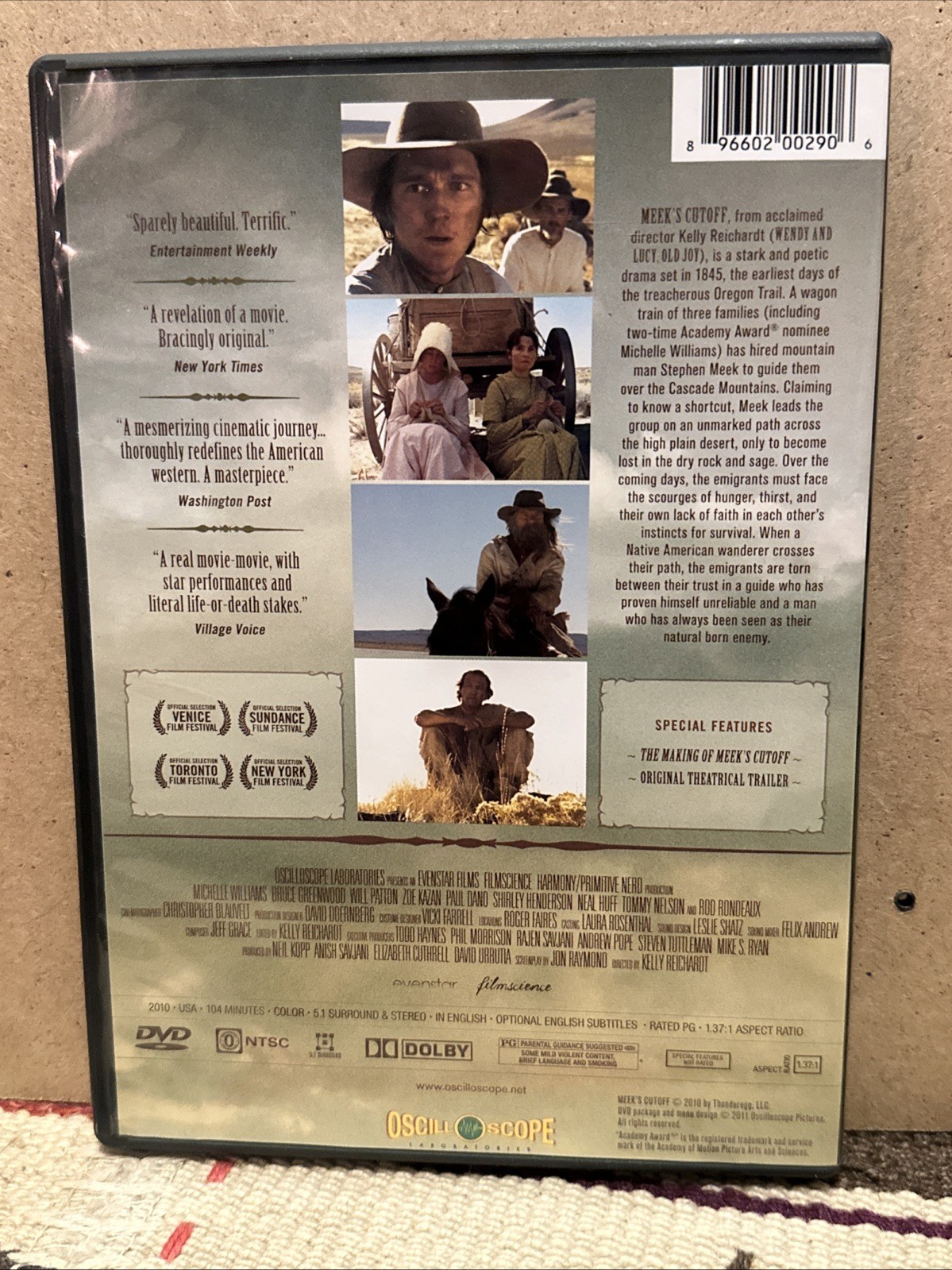 Meeks Cutoff (DVD, 2011) Oscilloscope