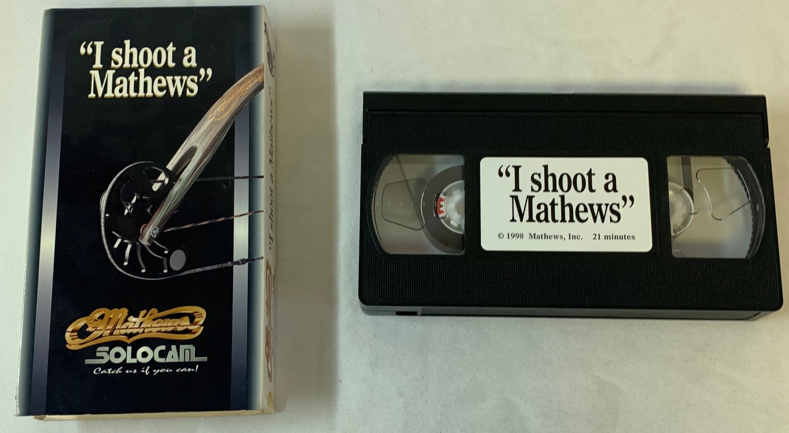 I SHOOT A MATHEWS Solocam bow hunting promo VHS