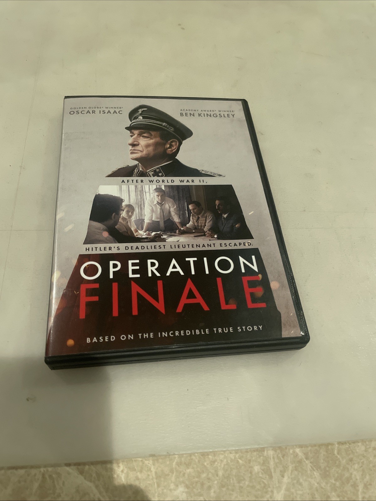 Operation Finale (DVD, 2018) Oscar Isaac, Ben Kingsley, Hitler’s Deadliest Lieut