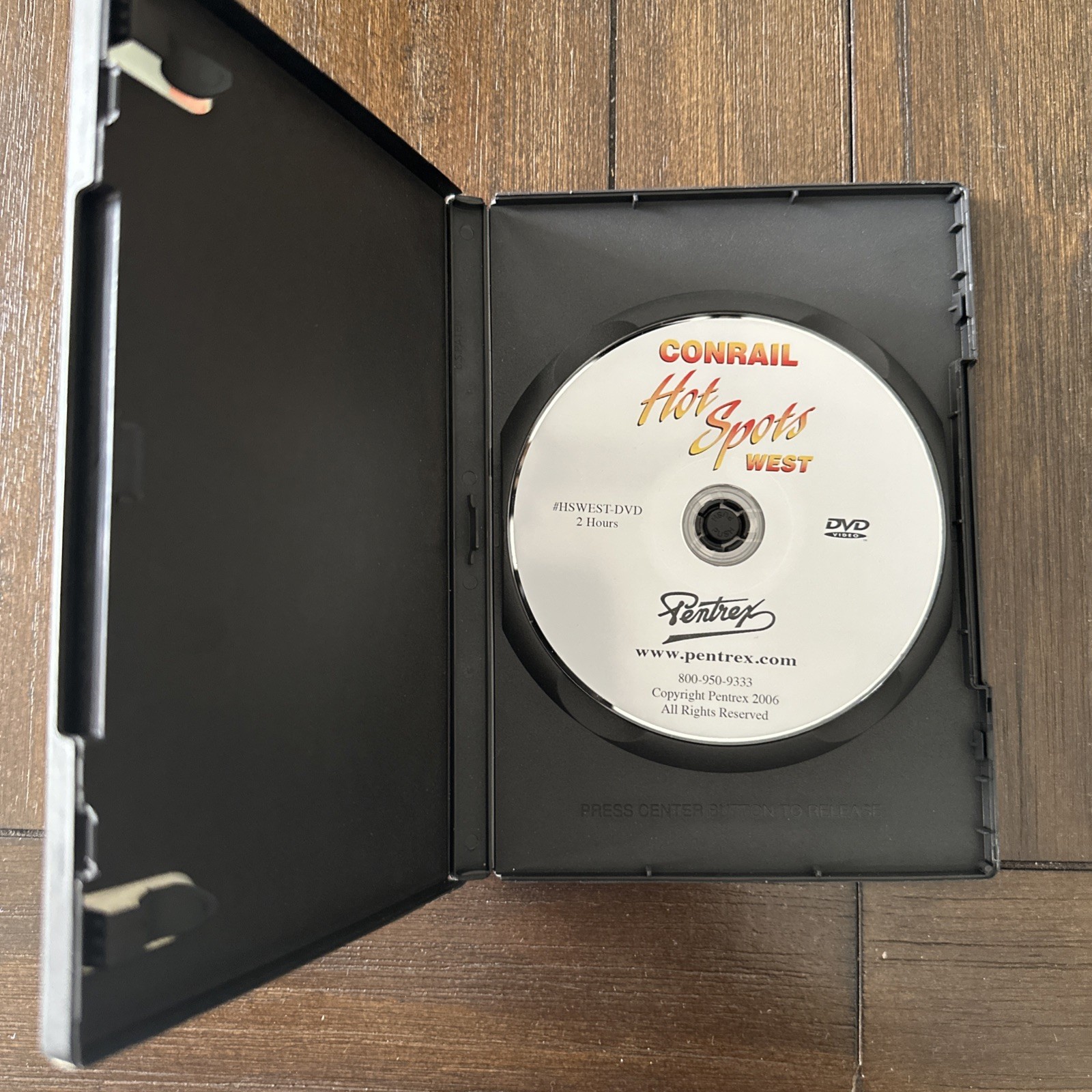 Pentrex Conrail Hot Spots West DVD 2006 2 Hours Railroad Video